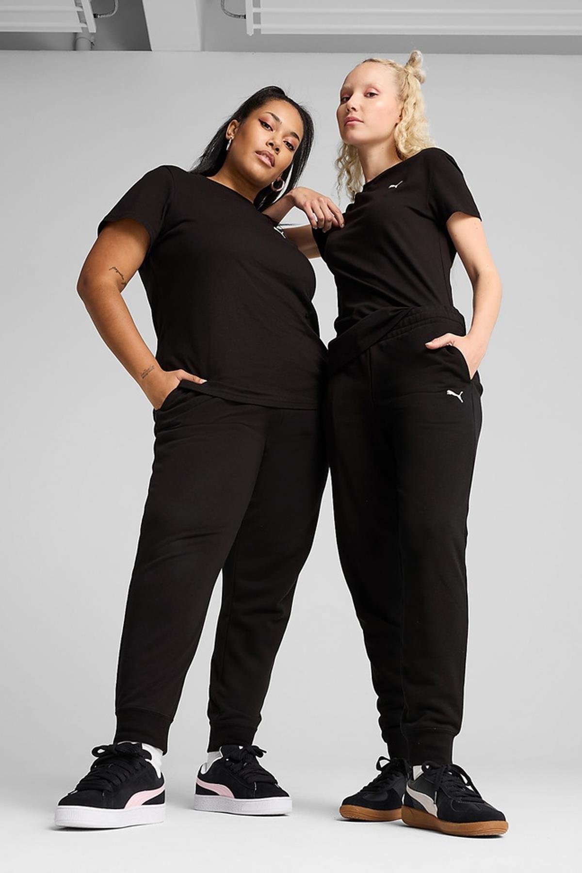 Puma Essentials Kadın Siyah Eşofman Altı - (683284-01) - Puma - 683284-01