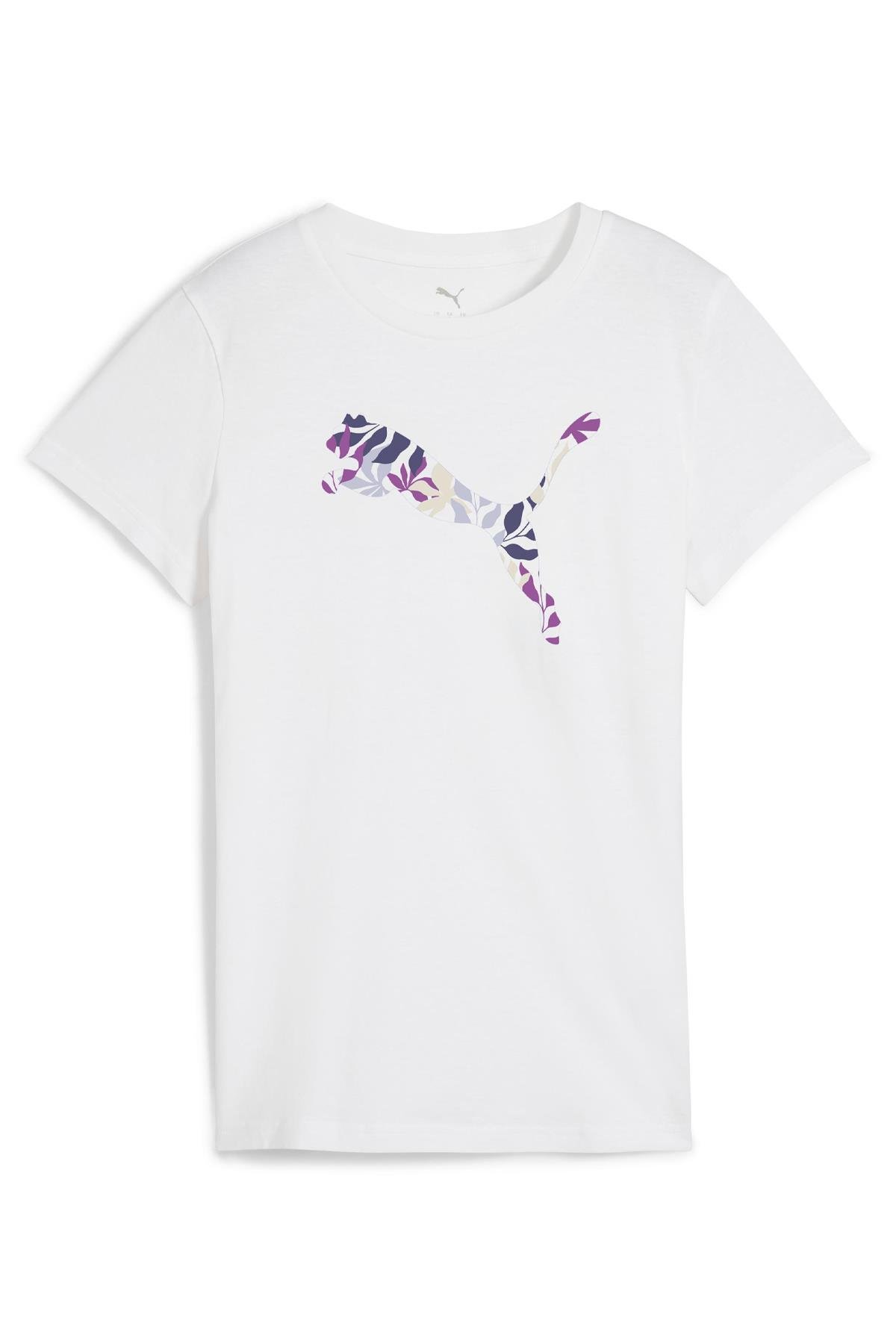 Puma Graphics Floral Cat Logo Tee Kadın Spor Tişört - 68508102 - Puma - 68508102