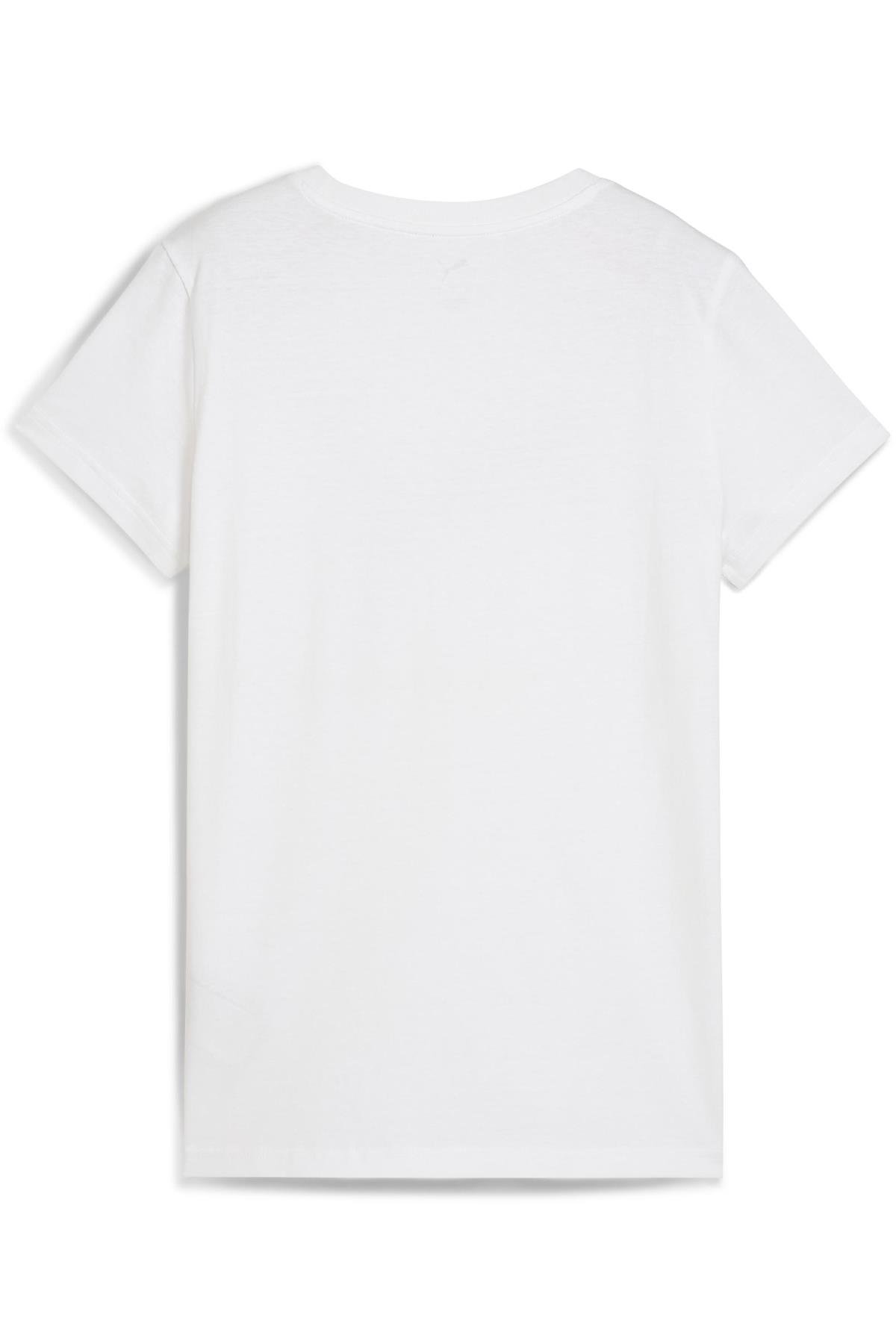 Puma Graphics Floral Cat Logo Tee Kadın Spor Tişört - 68508102 - Puma - 68508102