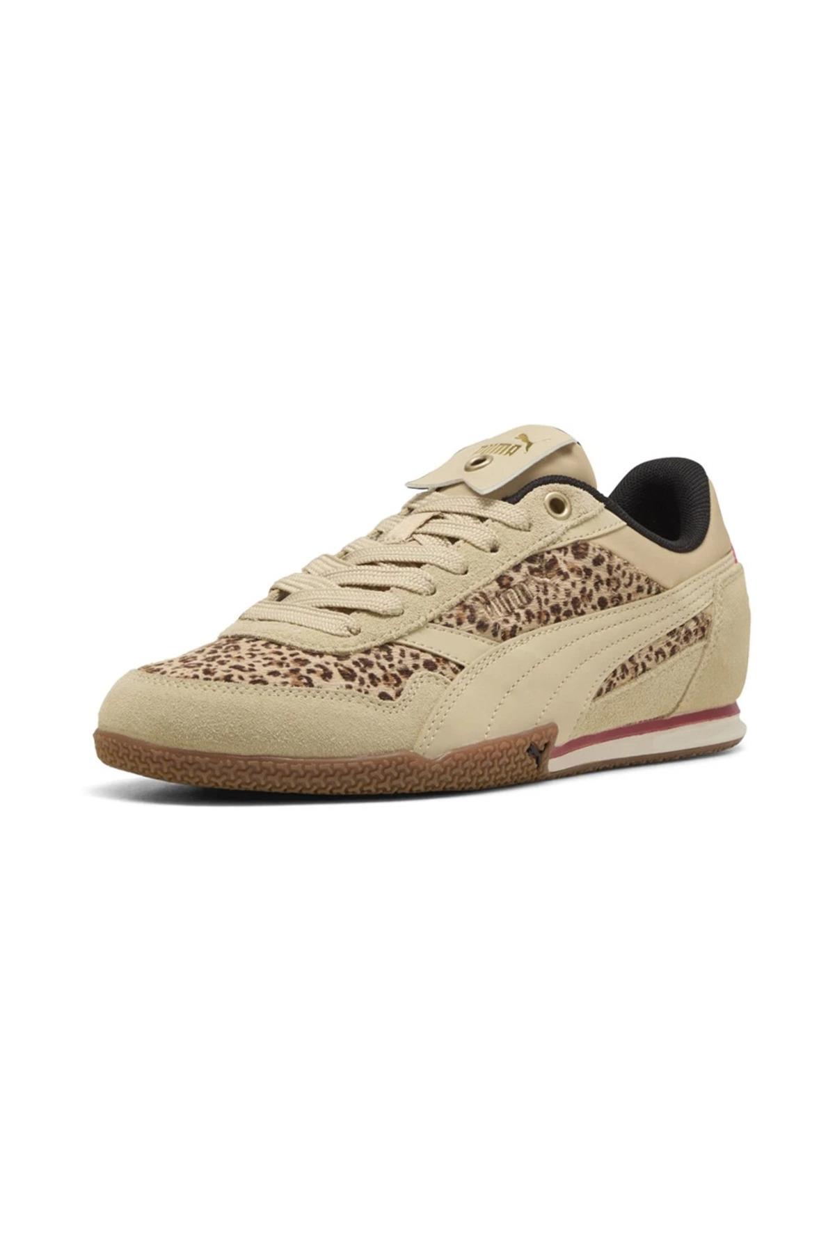 Puma Kadın Bella Donna Leopar Desenli Bej Sneaker - 40429601 - Puma - 40429601