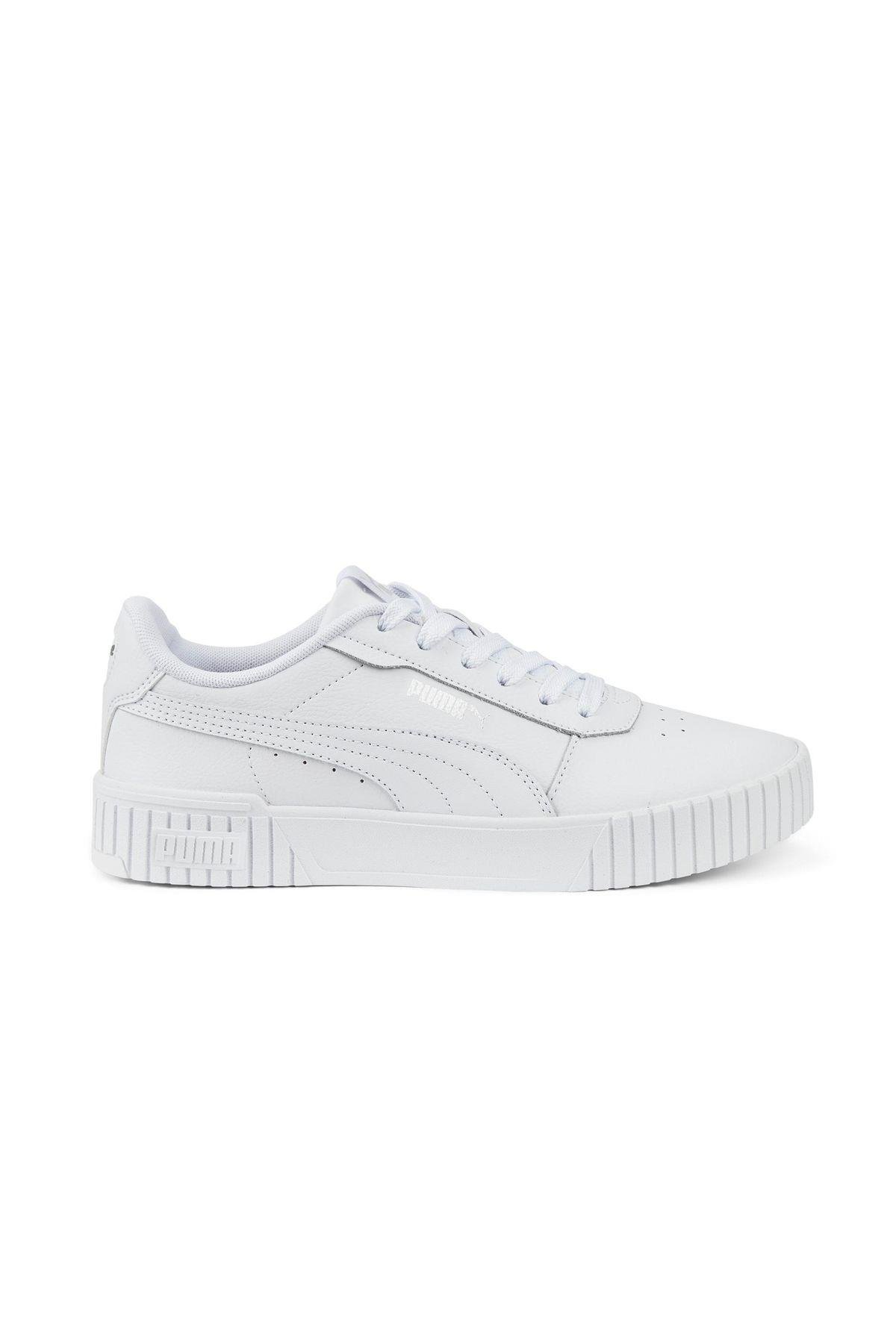 Puma Kadın Carina 2.0 Sneaker Günlük Ayakkabı - 38584902 Beyaz - Puma - 38584902