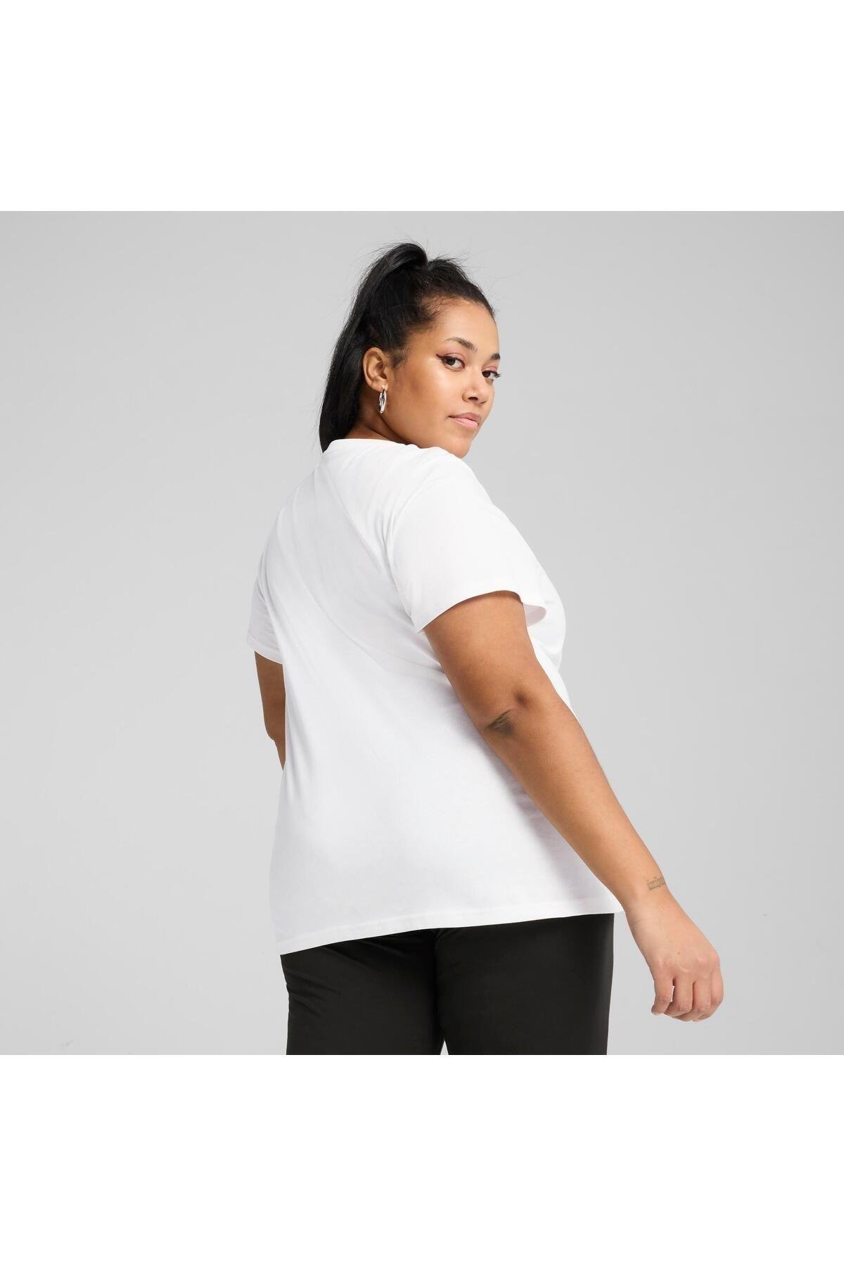 Puma Kadın ESS No. 1 Logo Tee Spor T-Shirt - 68237002 - Puma - muk-68253399