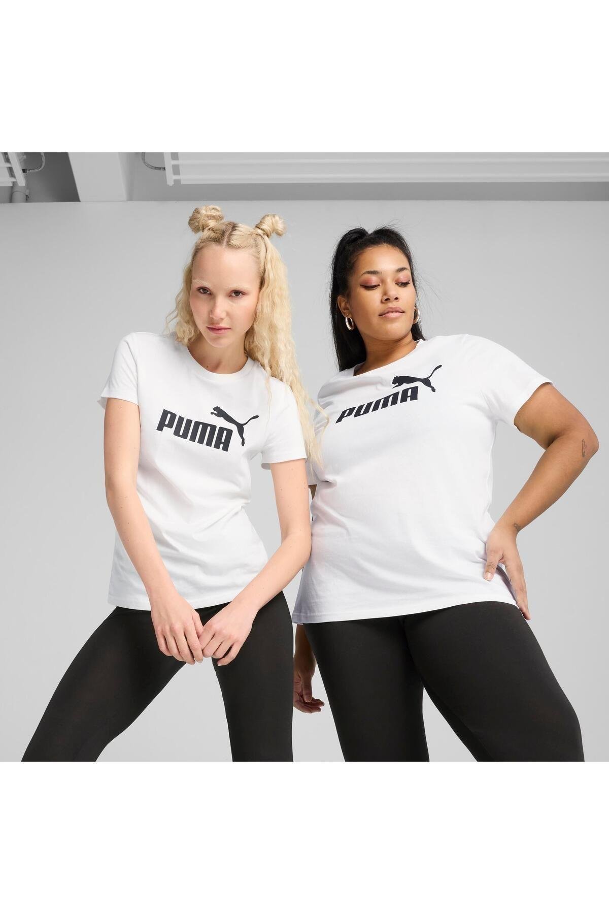 Puma Kadın ESS No. 1 Logo Tee Spor T-Shirt - 68237002 - Puma - muk-68253399
