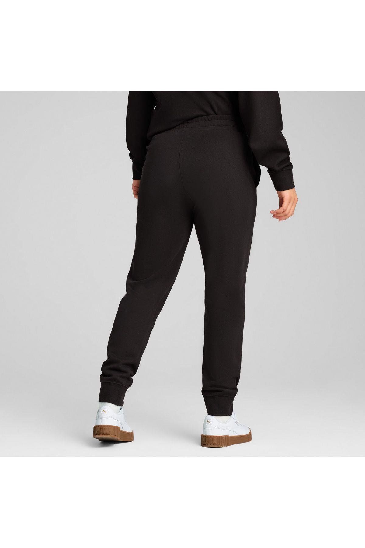 Puma Kadın Essentials Elevated Siyah Eşofman - 69089901 - Puma - 690899-01