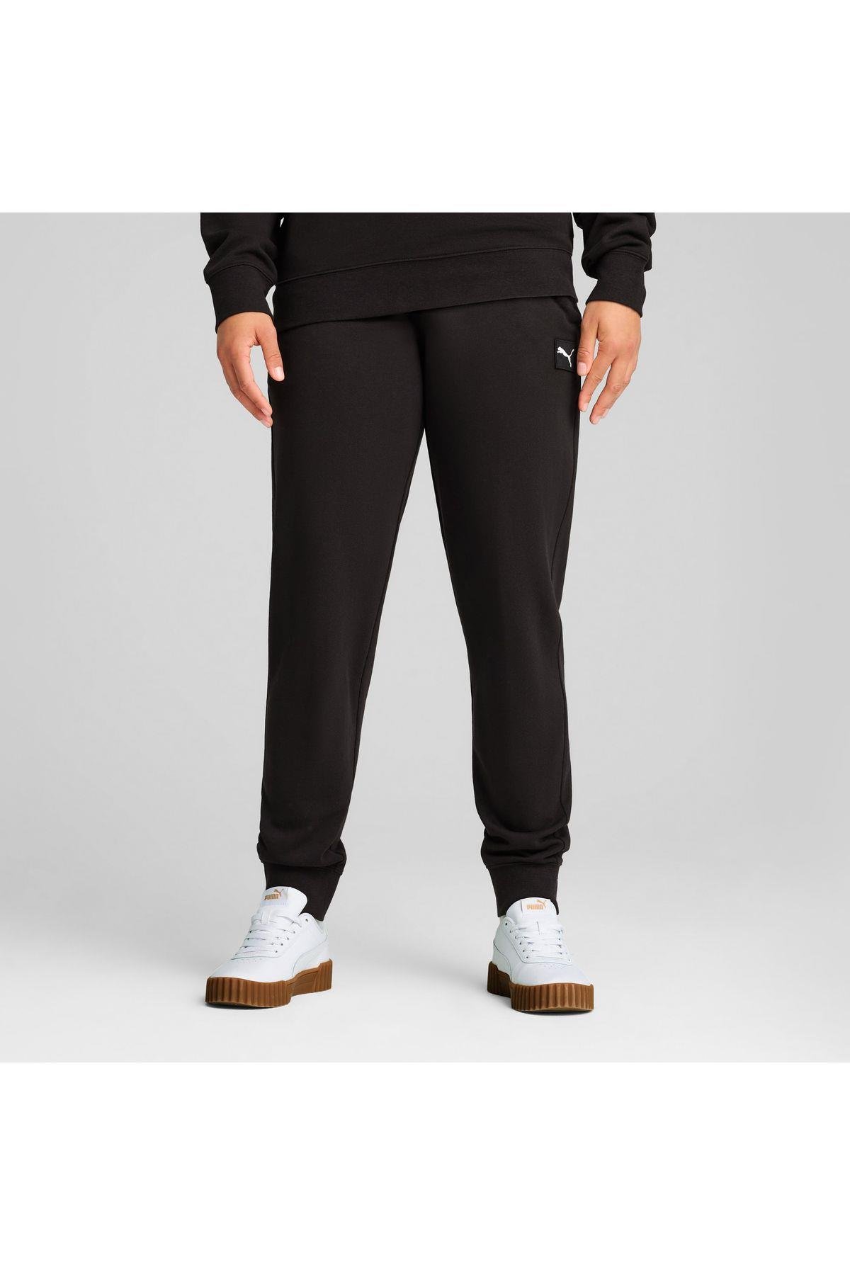 Puma Kadın Essentials Elevated Siyah Eşofman - 69089901 - Puma - 690899-01