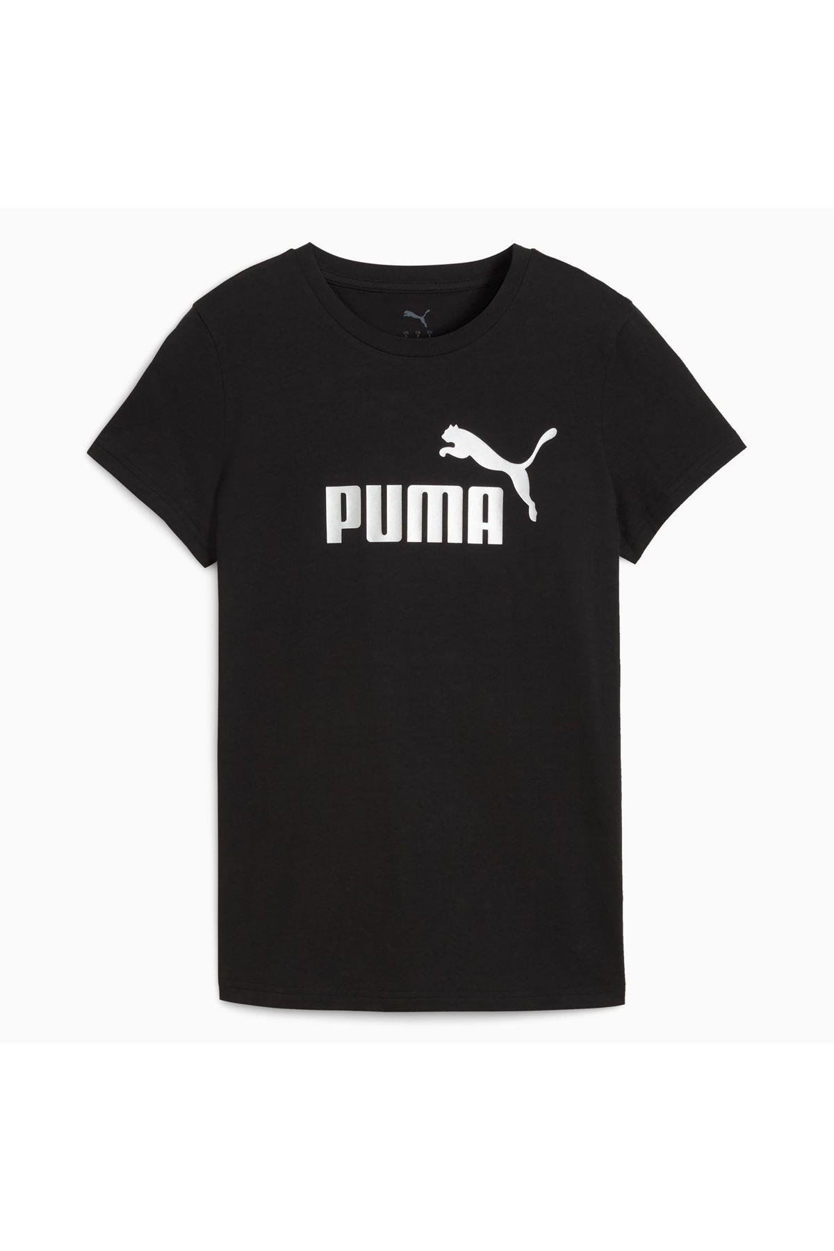 Puma Kadın Essentials Siyah T-Shirt - 63153601 - Puma - 631536-01