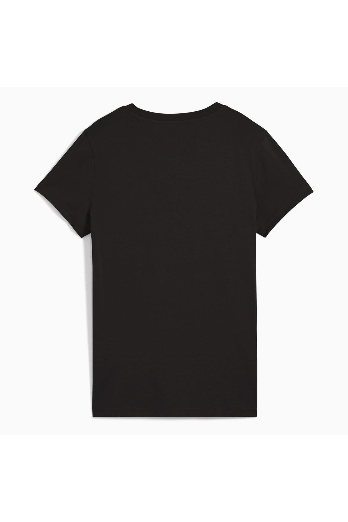 Puma Kadın Essentials Siyah T-Shirt - 63153601 - Puma - 631536-01