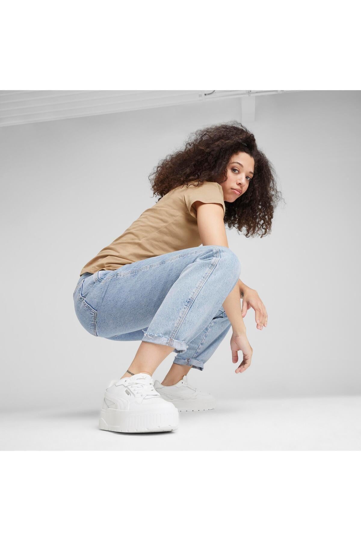 Puma Kadın Karmen II Idol Beyaz Sneaker - 39746102 - Puma - 39746102