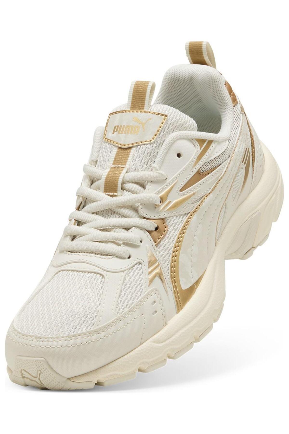 Puma Milenio Tech Wmns DayINight Kadın Bej Sneaker Ayakkabı - 40265701 - Puma - muk-402657