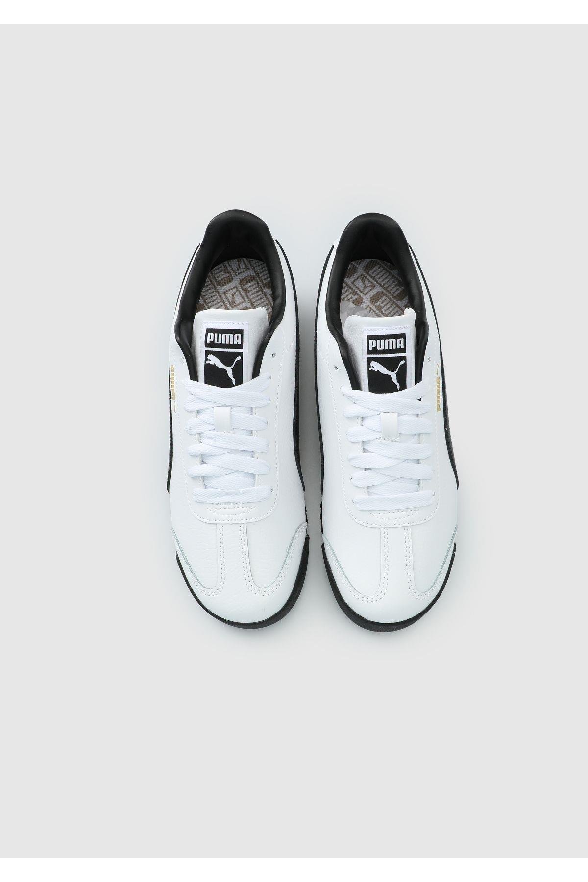 Puma Roma 24 Standart Erkek Siyah Beyaz Spor Ayakkabı Sneaker - (396868-01) - Puma - P-00000001576