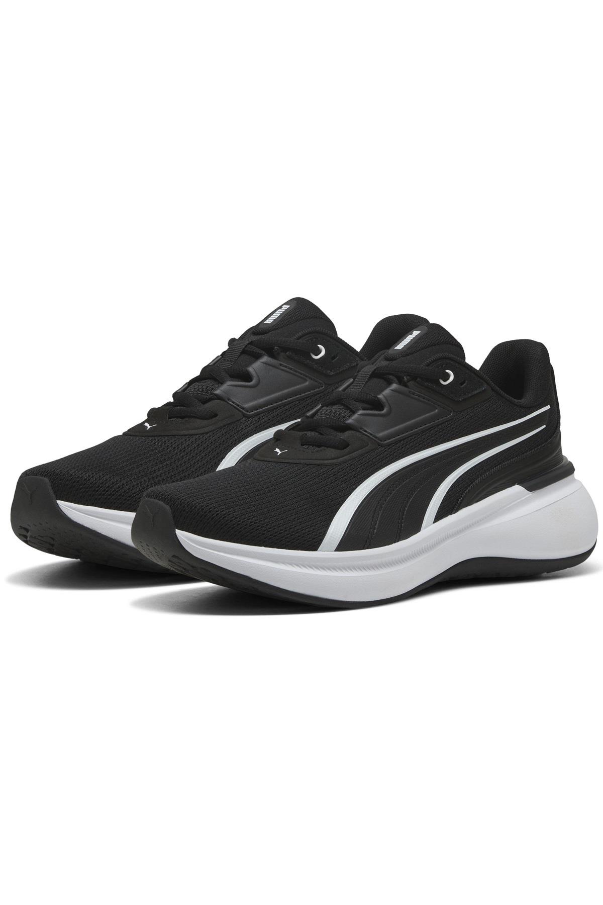 Puma Softride Exo Erkek Siyah Beyaz Yürüyüş Spor Ayakkabı- 311722 - Puma - 3117220-S