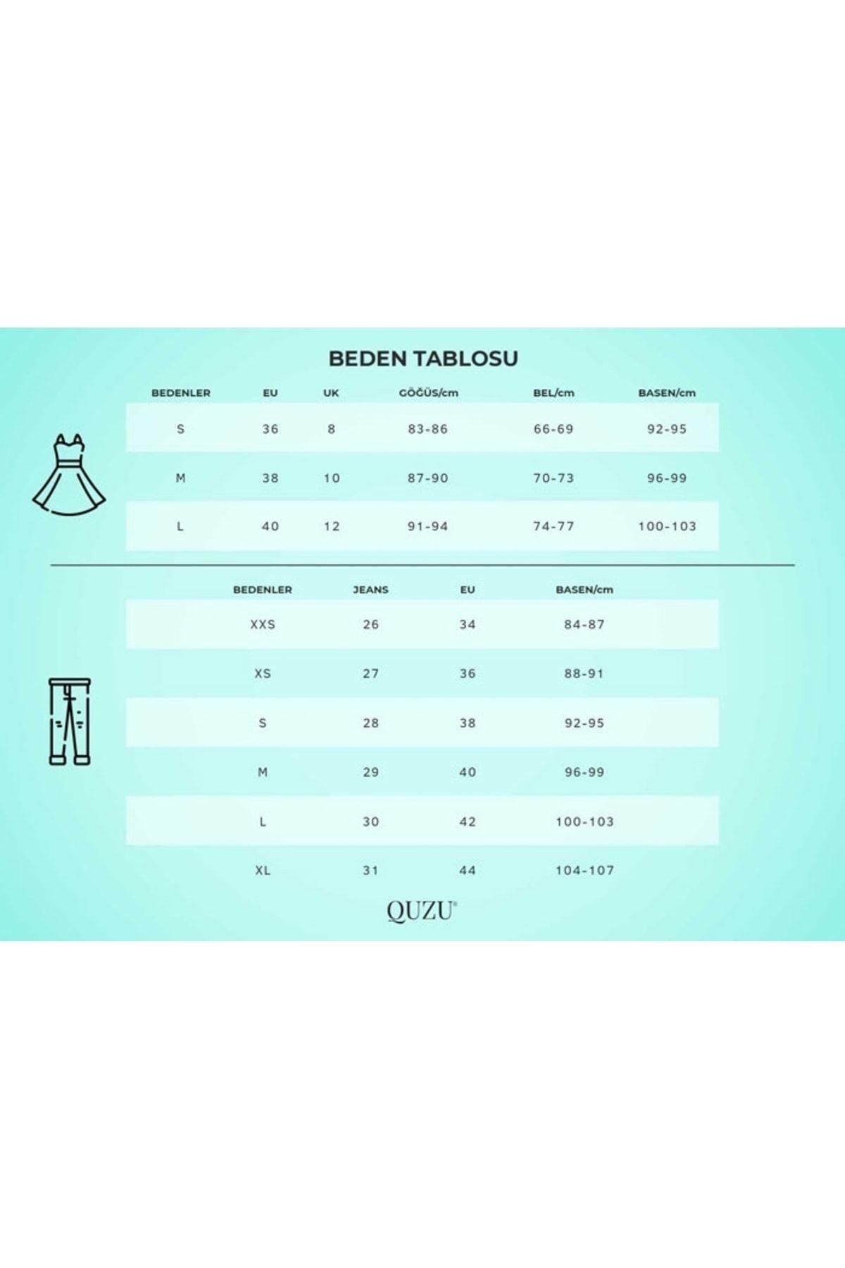 Quzu Kadın Beyaz Basic Bluz T-shirt - 15Y60009-02 - Quzu - 15Y60009-02