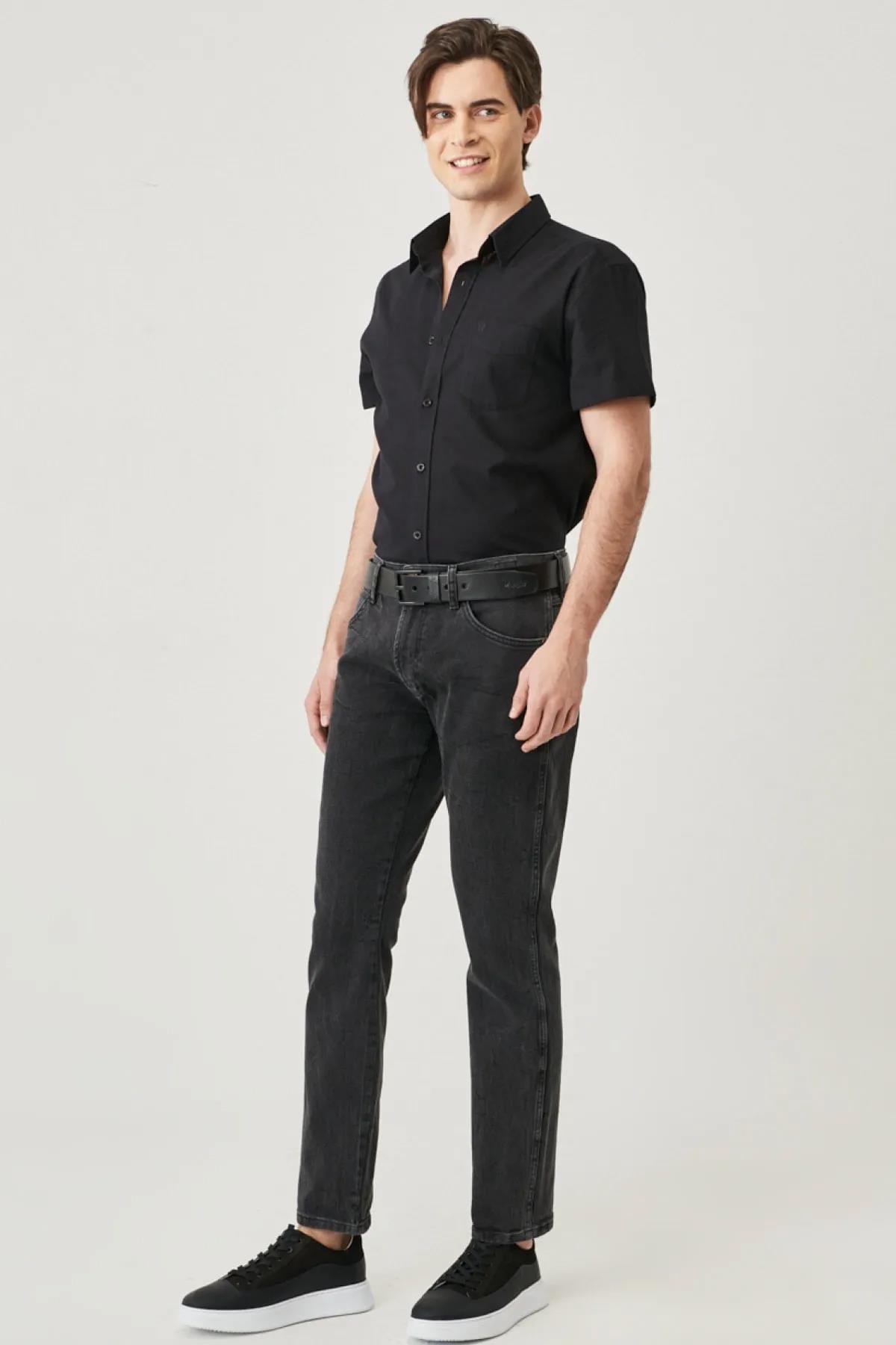 Wrangler Erkek Regular Fit Normal Kesim Kısa Kollu Gömlek - W5J7 - Wrangler - W5J7
