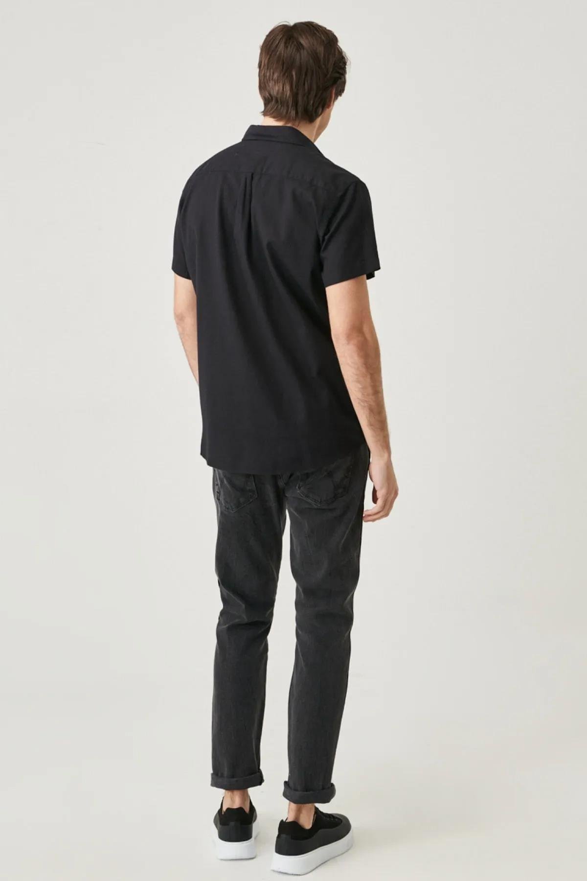 Wrangler Erkek Regular Fit Normal Kesim Kısa Kollu Gömlek - W5J7 - Wrangler - W5J7