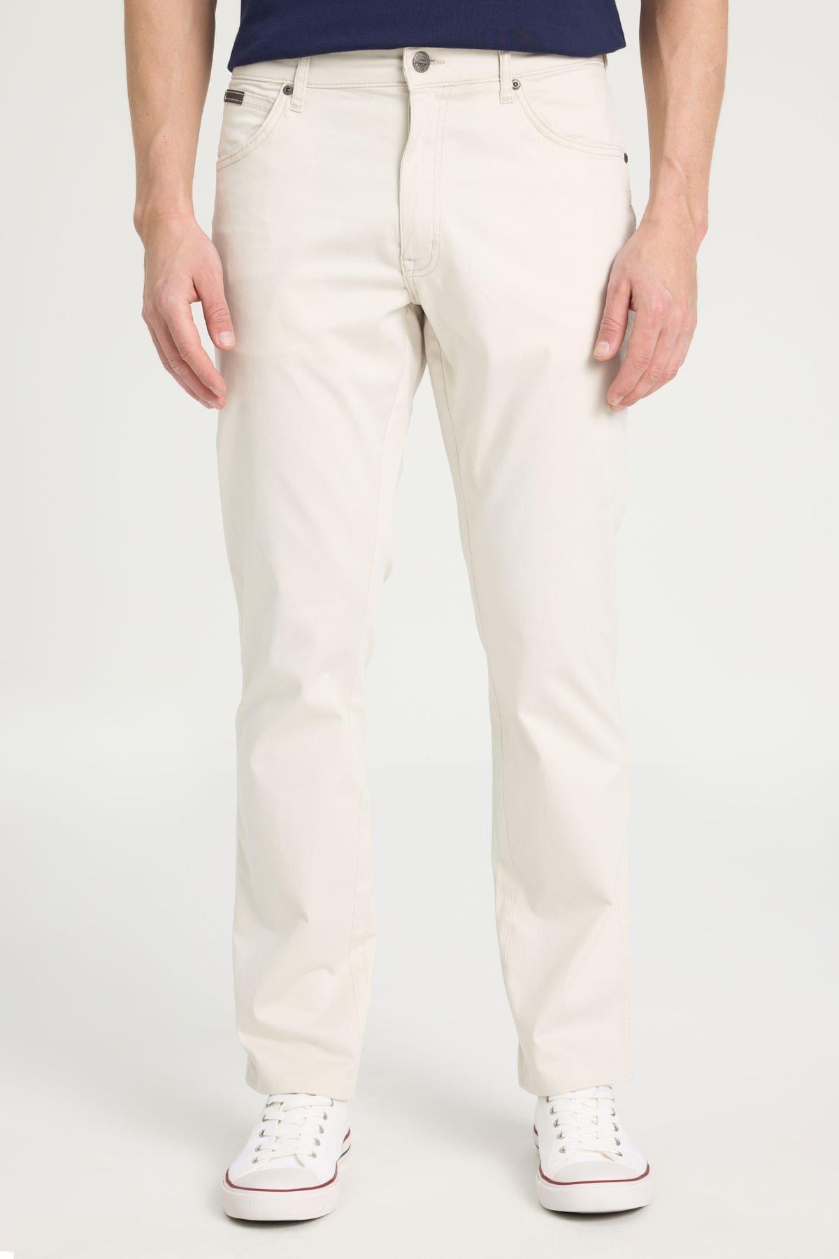 Wrangler Erkek Texas Slim Fit Esnek Casual Pantolon - W12SEAB26 - Wrangler - W12SEAB26