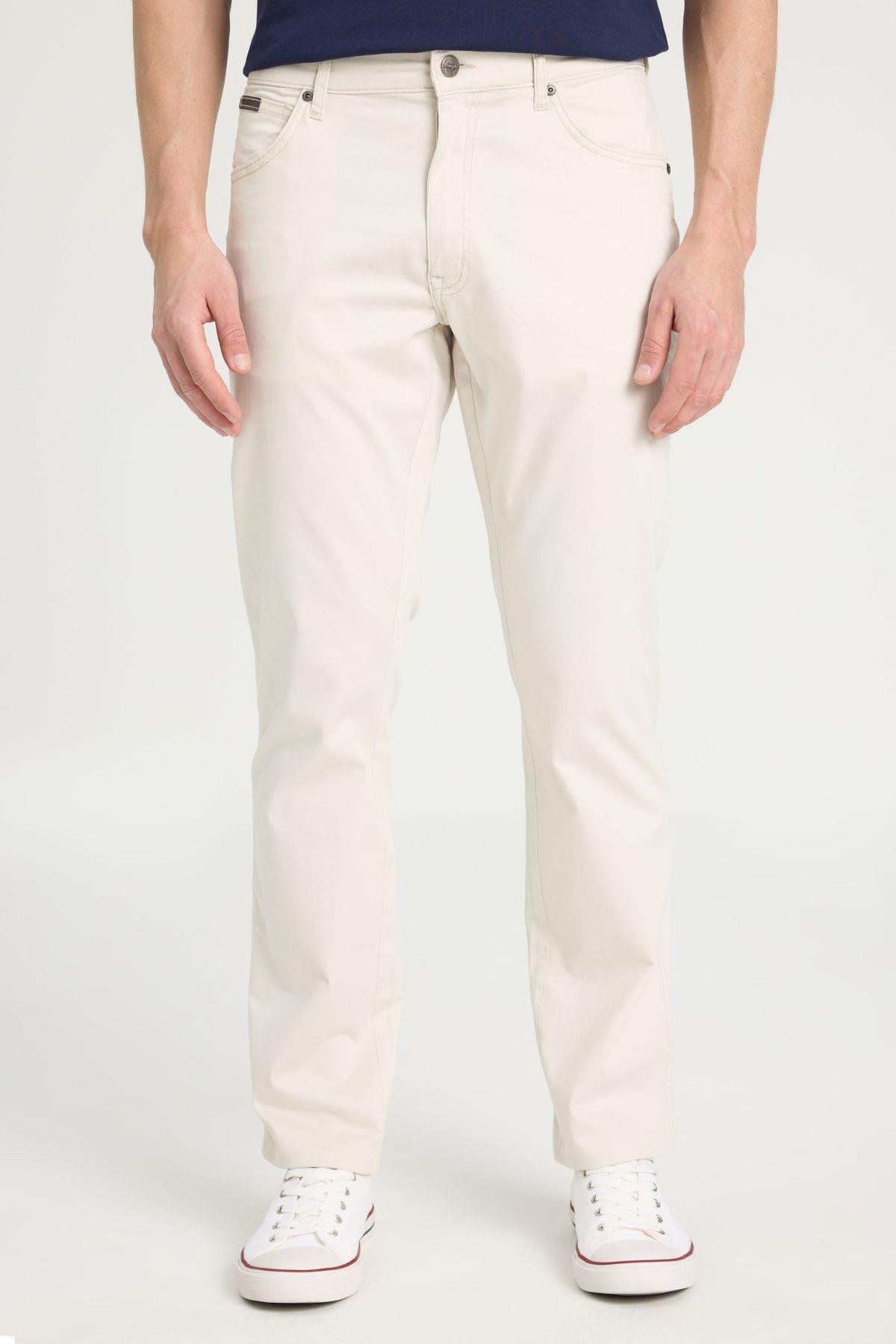 Wrangler Erkek Texas Slim Fit Esnek Casual Pantolon - W12SEAB26 - Wrangler - W12SEAB26