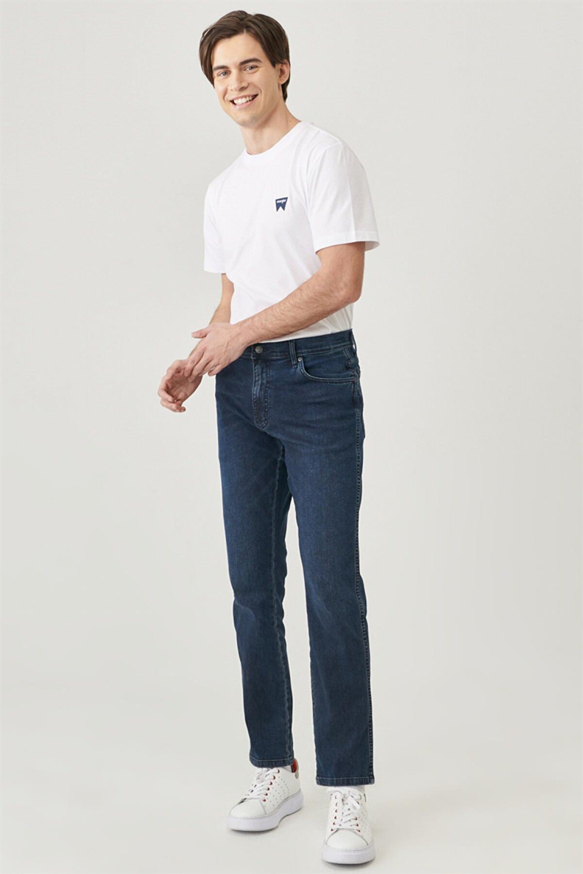 Wrangler Erkek Texas Slim Normal Bel Jean Pantolon - W12S - Wrangler - W12S