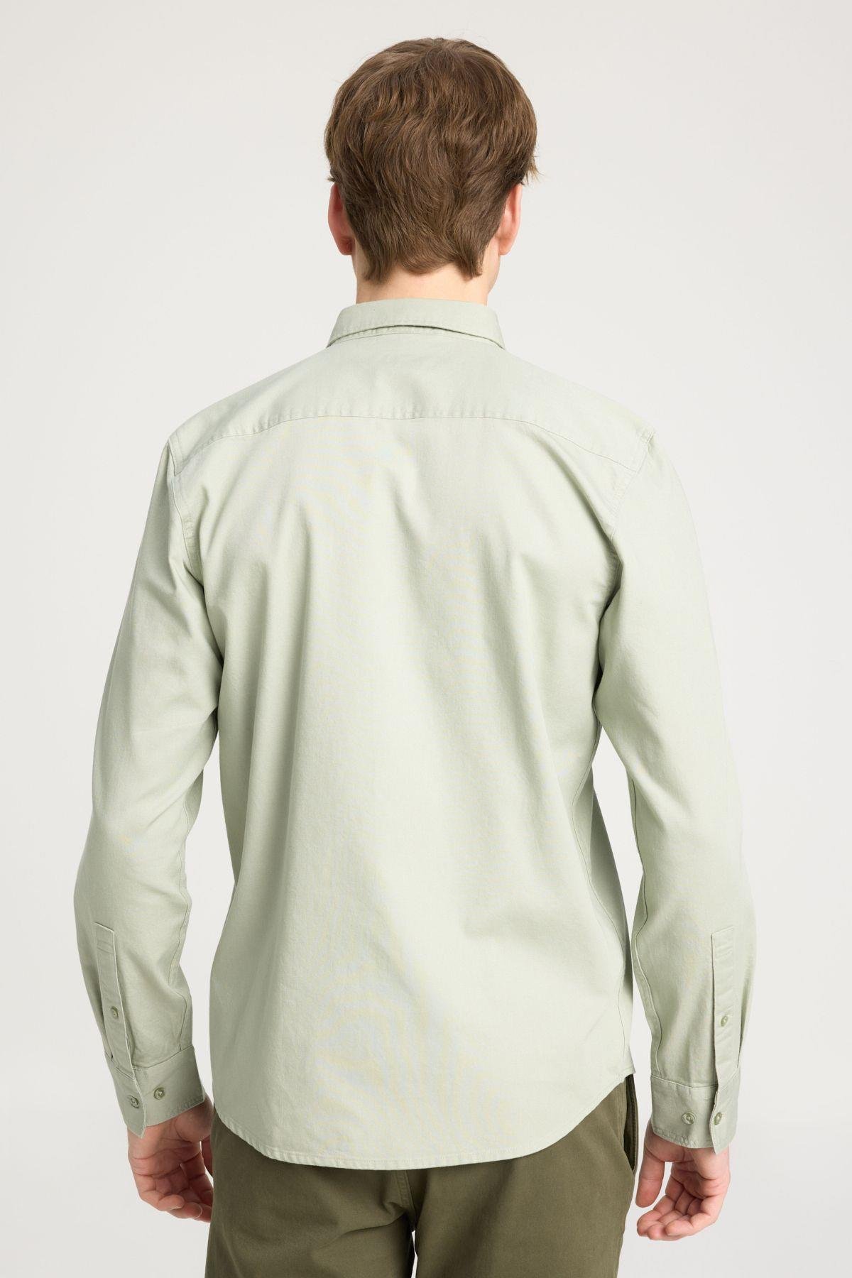 Wrangler Regular Fit Normal Kesim Düz Cepli Pamuk Gömlek - W241464 - Wrangler - W241464