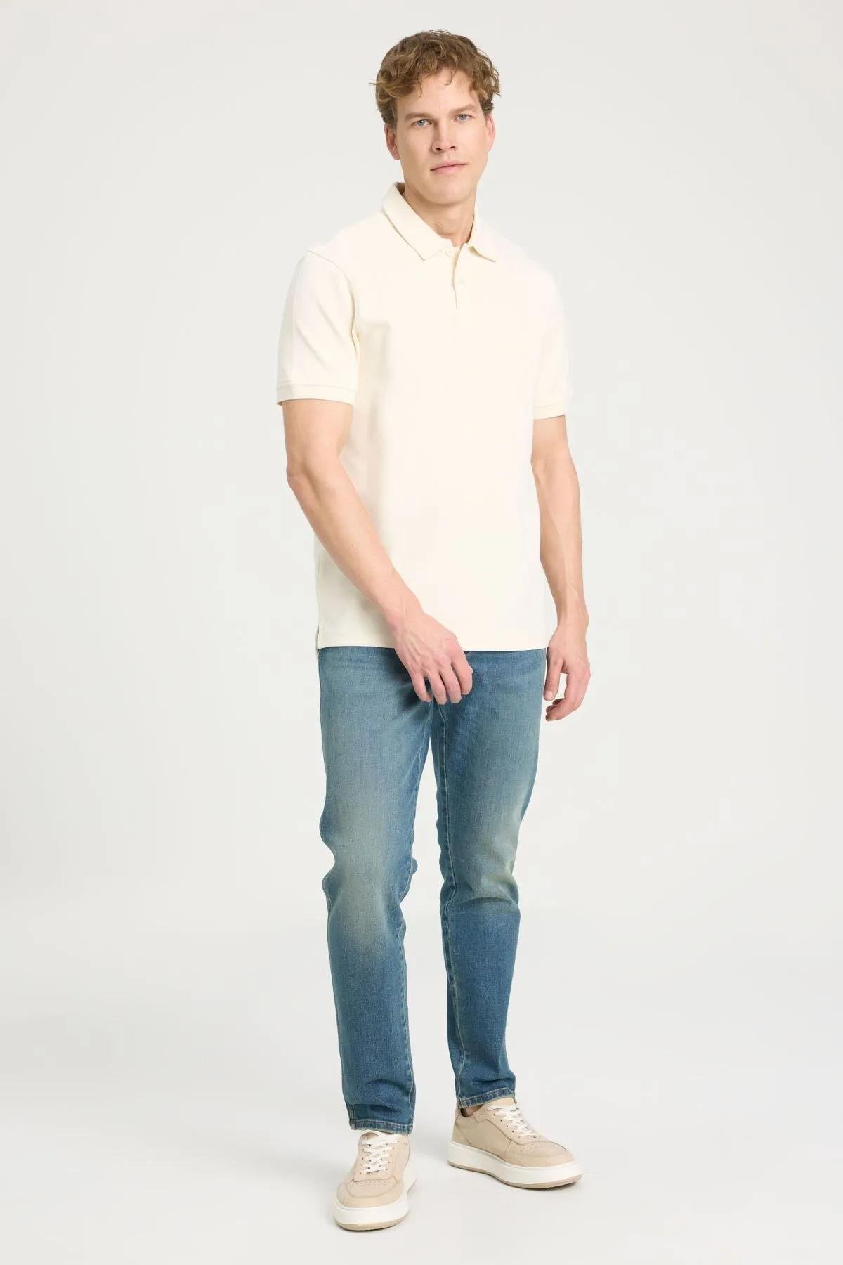 Wrangler Regular Fit Normal Kesim Erkek Polo Yaka Tişört - W241557  - Wrangler - W241557