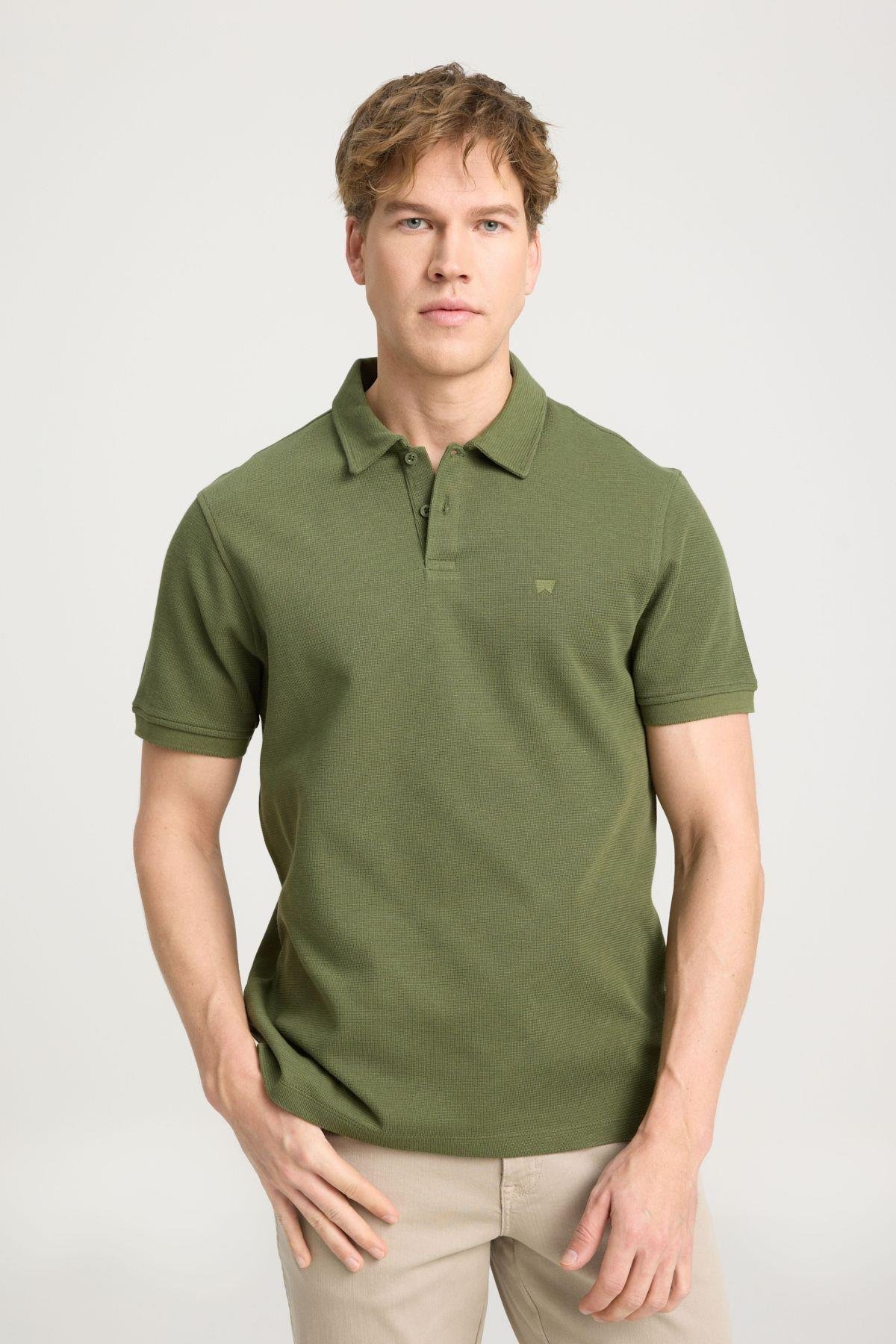 Wrangler Regular Fit Normal Kesim Erkek Polo Yaka Tişört - W241557  - Wrangler - W241557