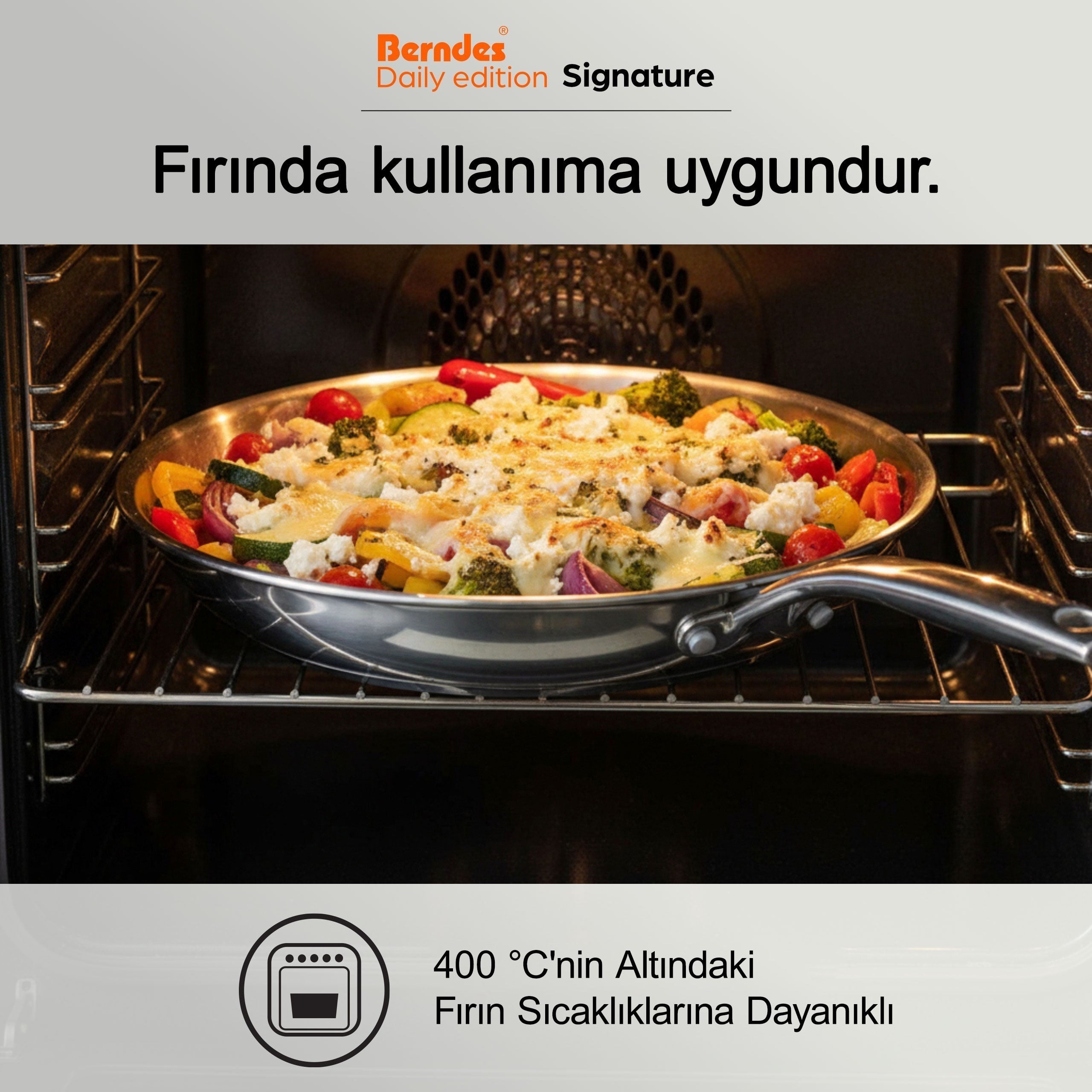 099320 Signature Paslanmaz Çelik Tava 20 cm