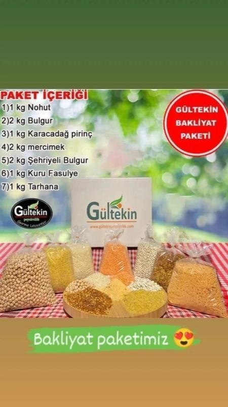 GÜLTEKİN BAKLİYAT PAKETİ