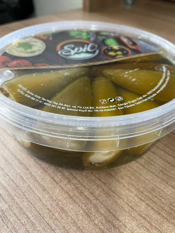 PEYNİR DOLGULU JALAPENO BİBERİ (550 GRM )