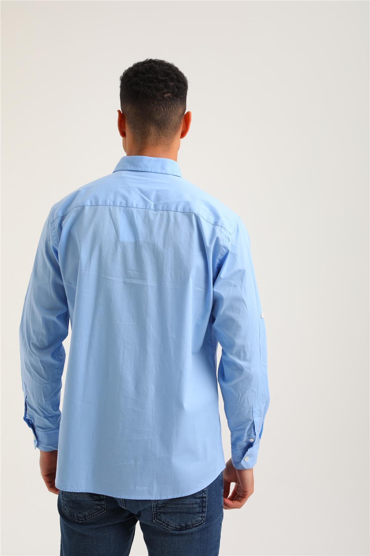 Gömlek Mavi Slim Fit Gömlek 24SSM30003