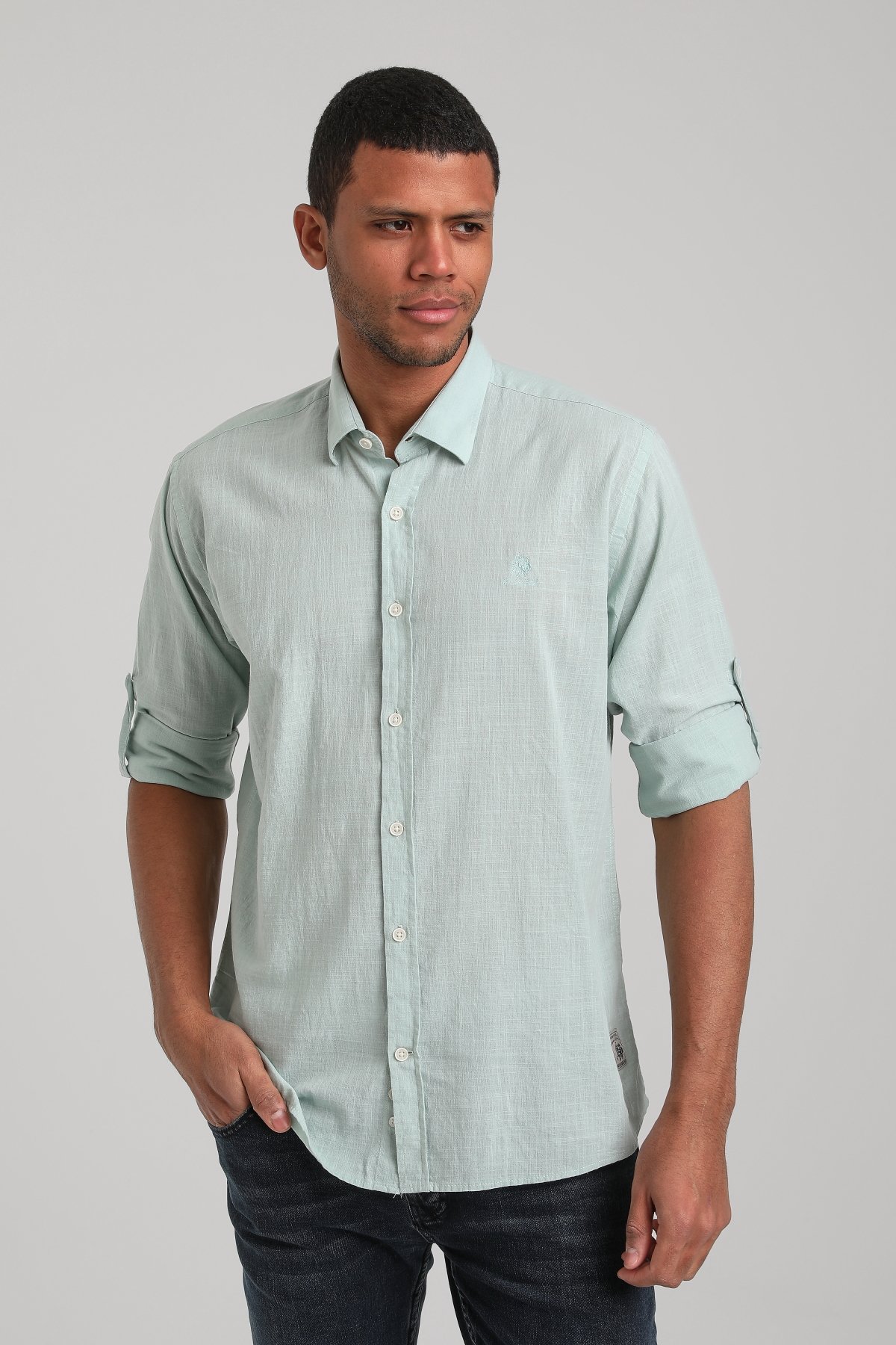Gömlek Mint Regular Custom Gömlek 24SSM30002