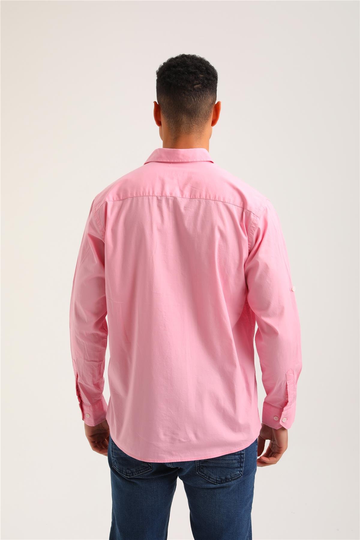 Gömlek Pembe Slim Fit Gömlek 24SSM30003