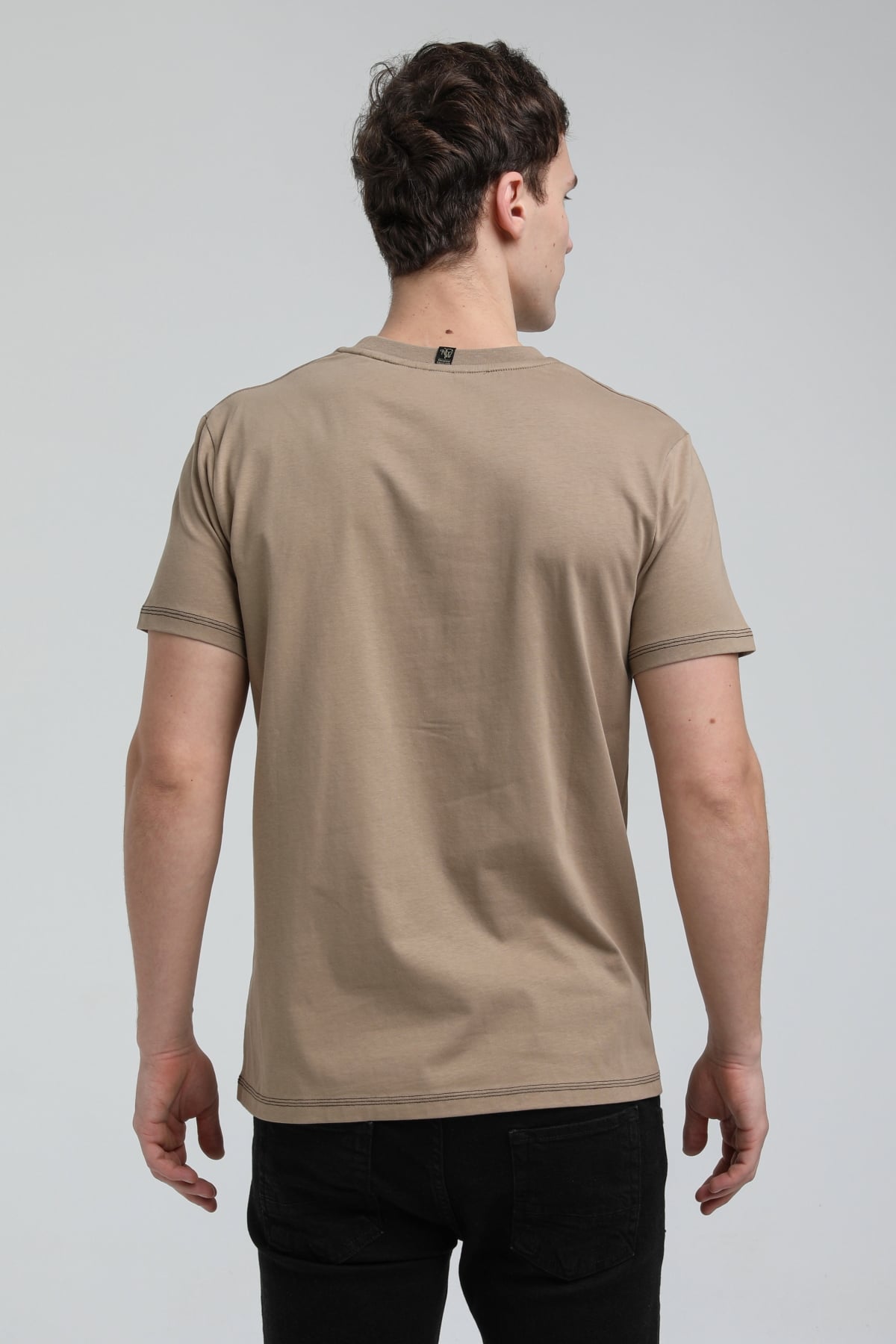 New World Polo Bisiklet Yaka Vizon Slim Fit Tişört 23SSM20293