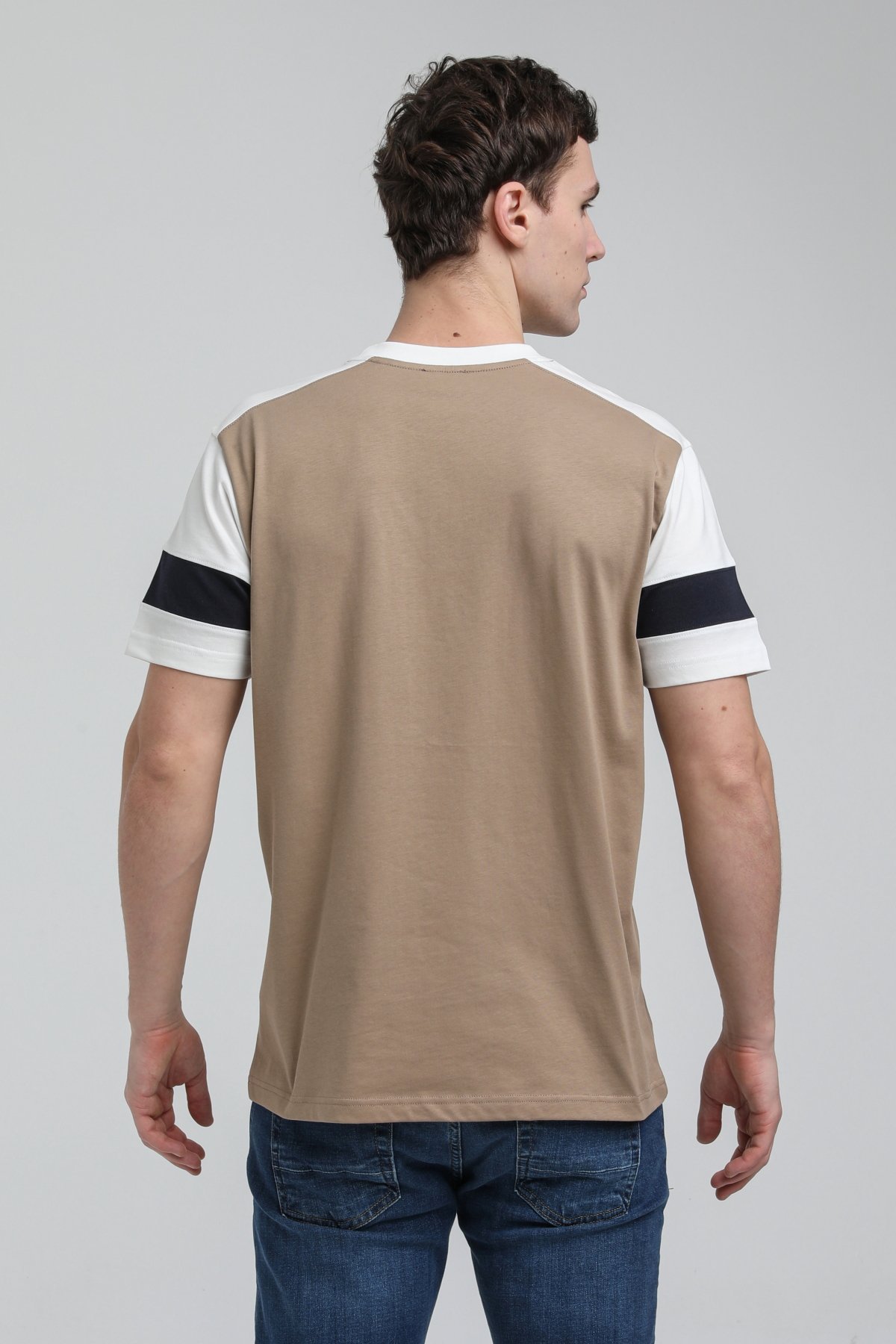 New World Polo Bisiklet Yaka Vizon Slim Fit Tişört 23SSM20323