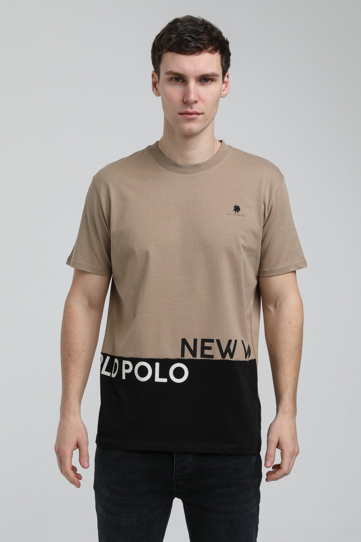 New World Polo Bisiklet Yaka Vizon Slim Fit Tişört 23SSM20310