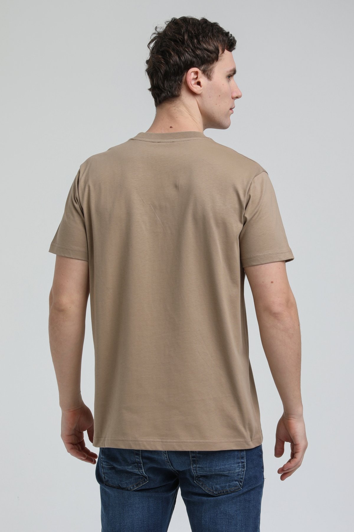 New World Polo Bisiklet Yaka Vizon Slim Fit Tişört 23SSM20325