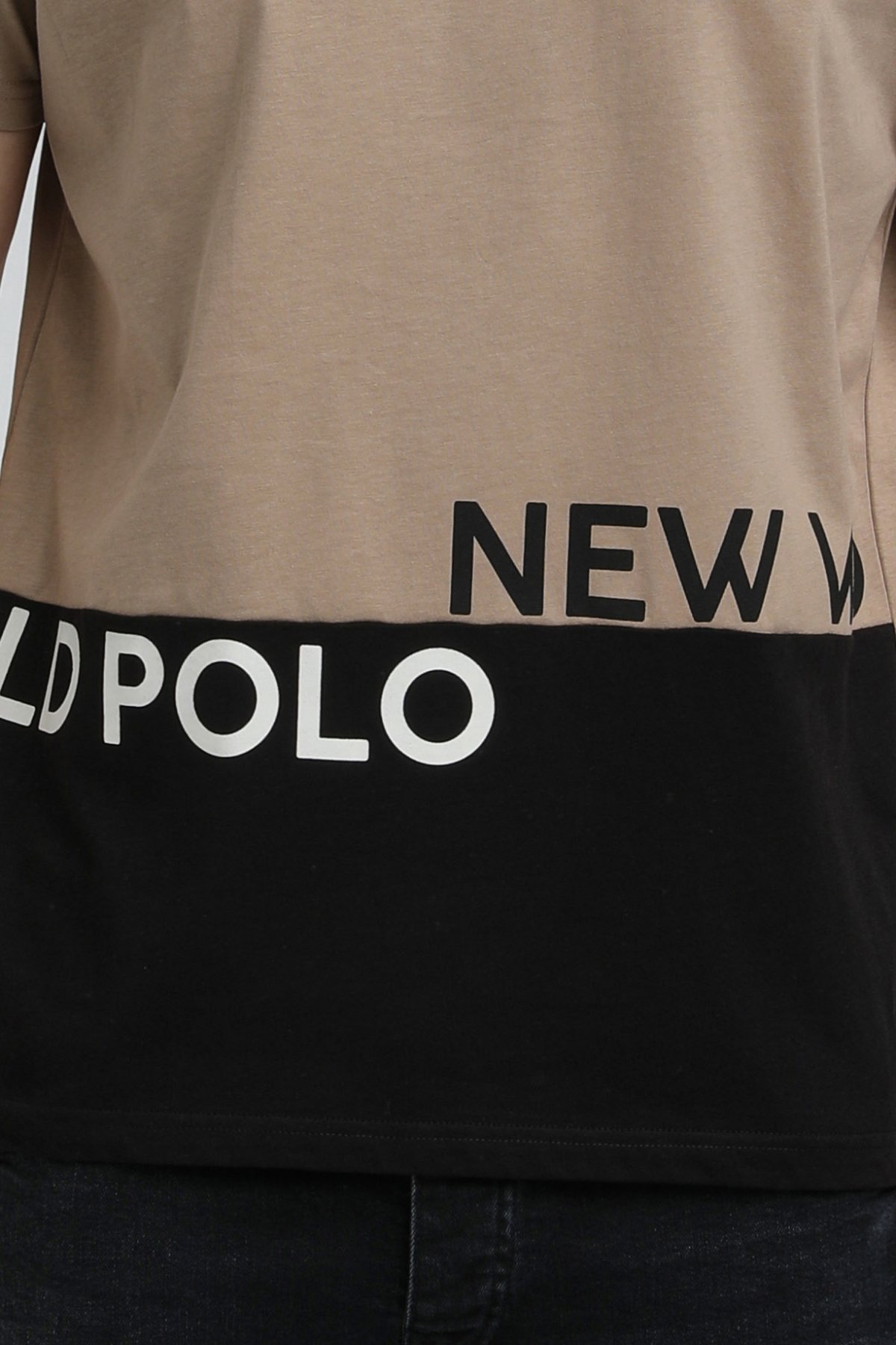 New World Polo Bisiklet Yaka Vizon Slim Fit Tişört 23SSM20310