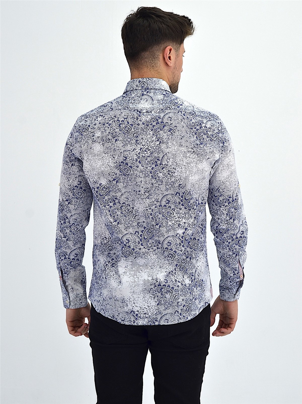 New World Polo Gömlek Beyaz Slim Fit  30021