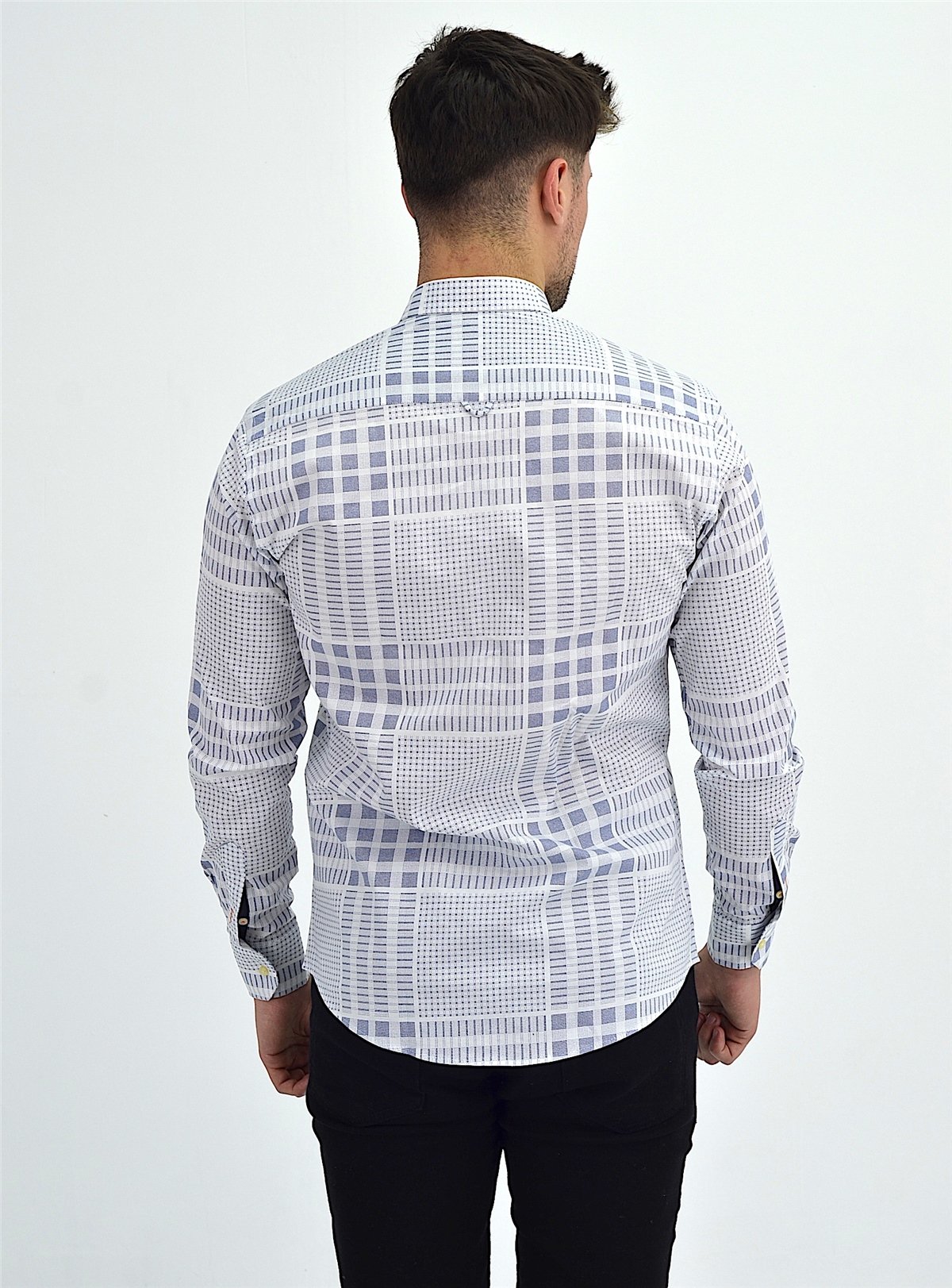 New World Polo Gömlek Beyaz Slim Fit  30006