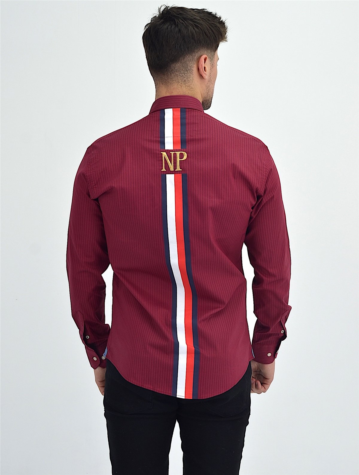 New World Polo Gömlek Kırmızı Slim Fit  30010