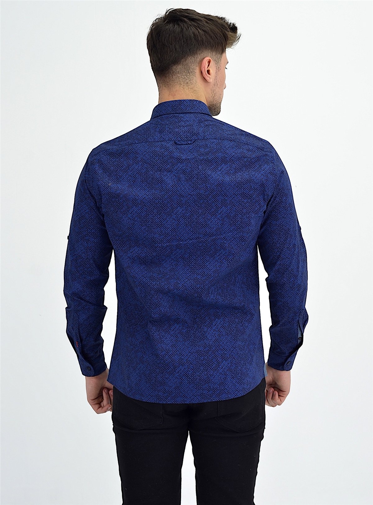 New World Polo Gömlek Saks Slim Fit  30022