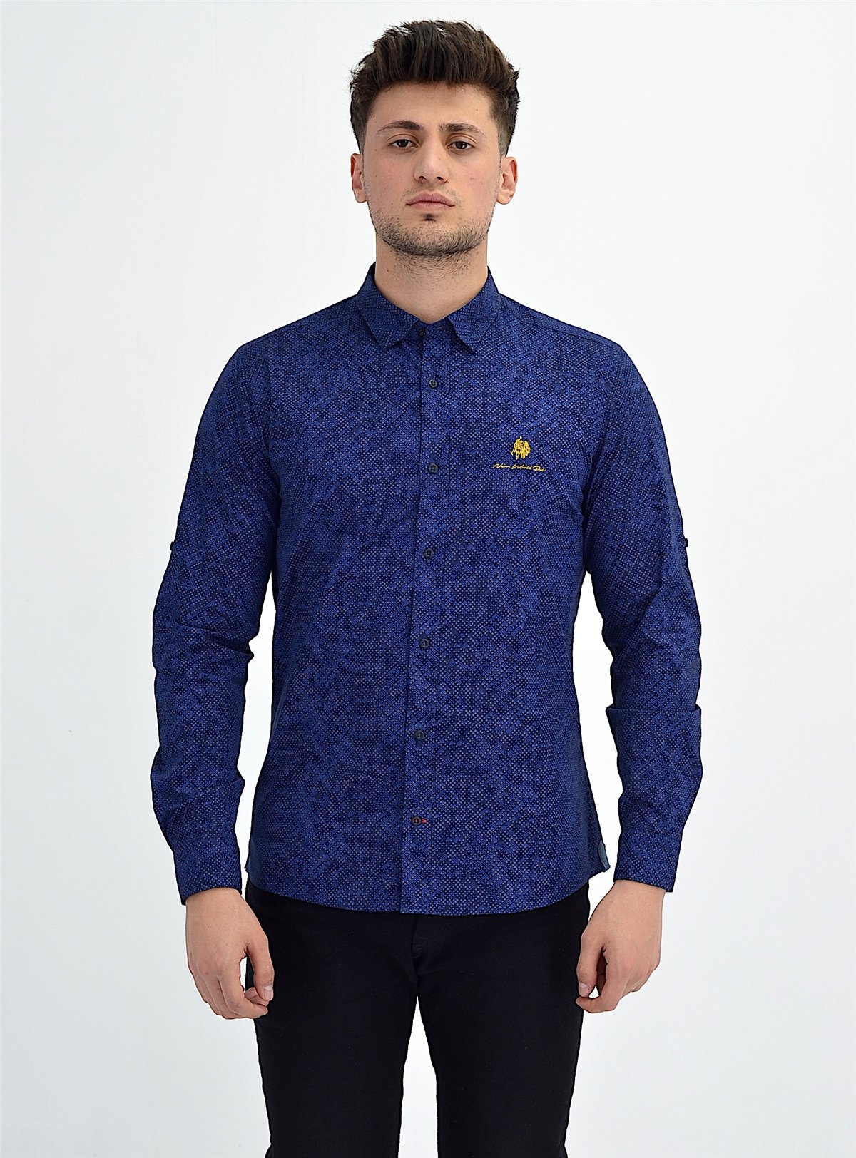 New World Polo Gömlek Saks Slim Fit  30022
