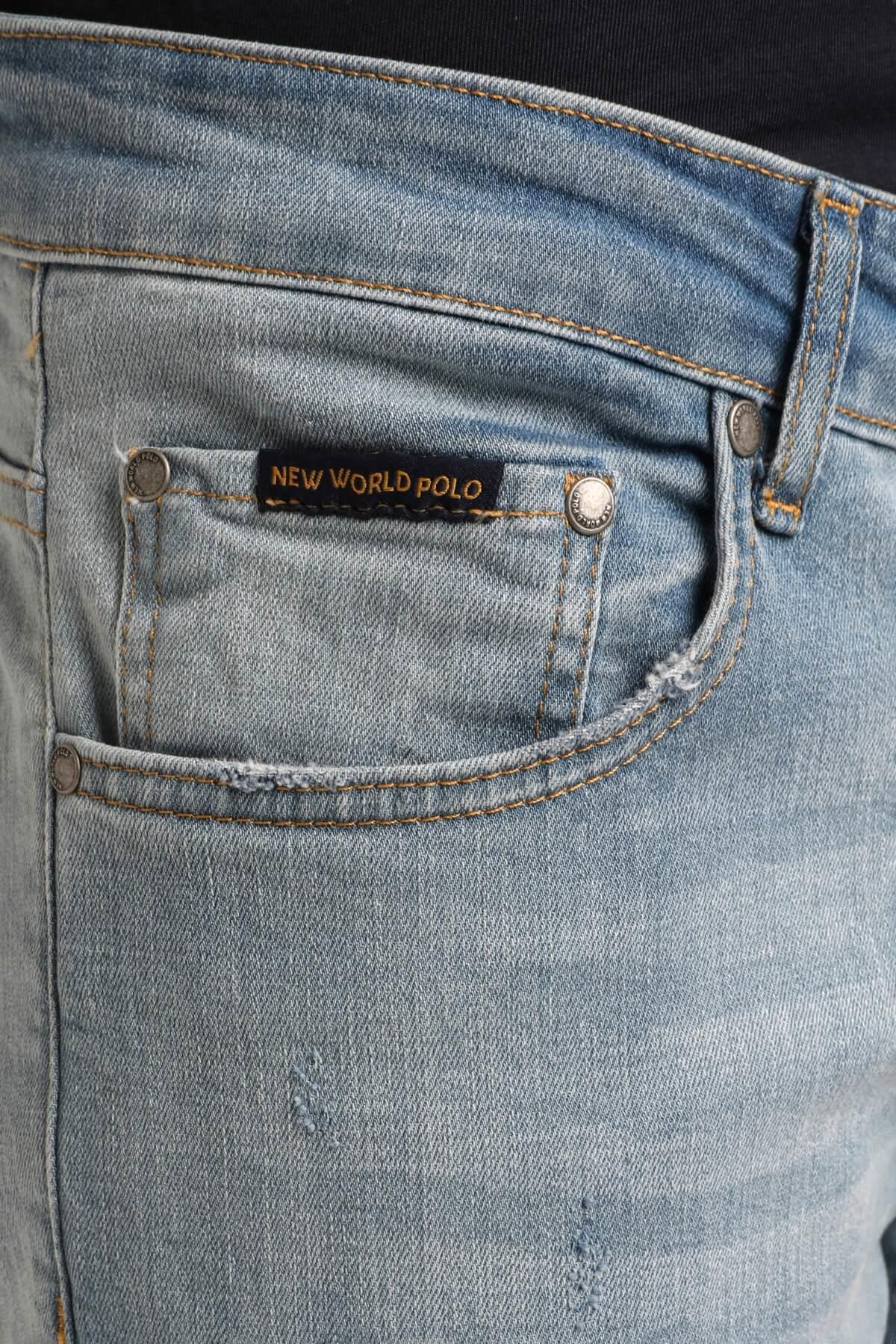 New World Polo Jean Mavi Slim Fit Jean 23SSM40006