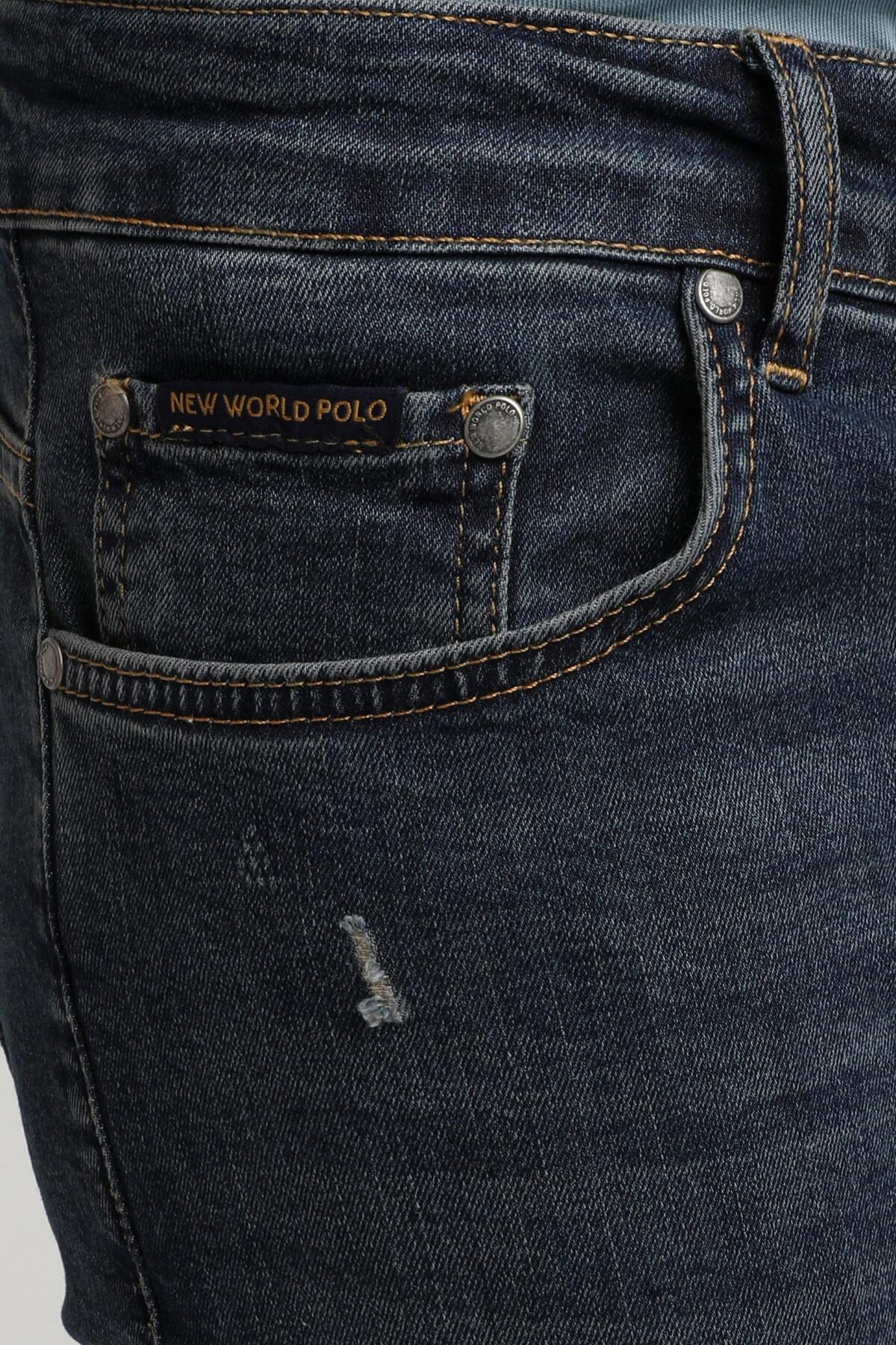 New World Polo Jean Mavi Slim Fit Jean 23SSM40002