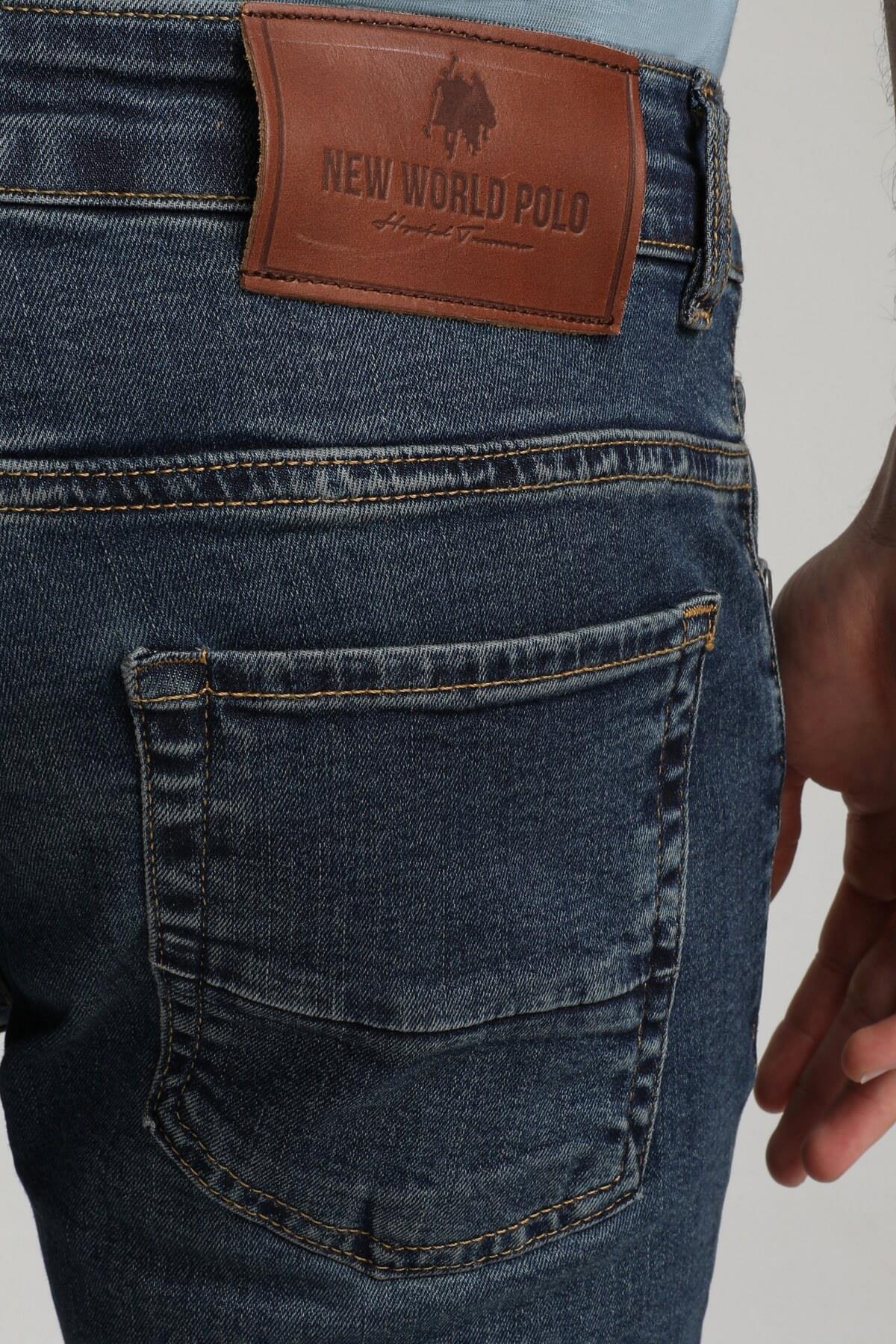 New World Polo Jean Mavi Slim Fit Jean 23SSM40002