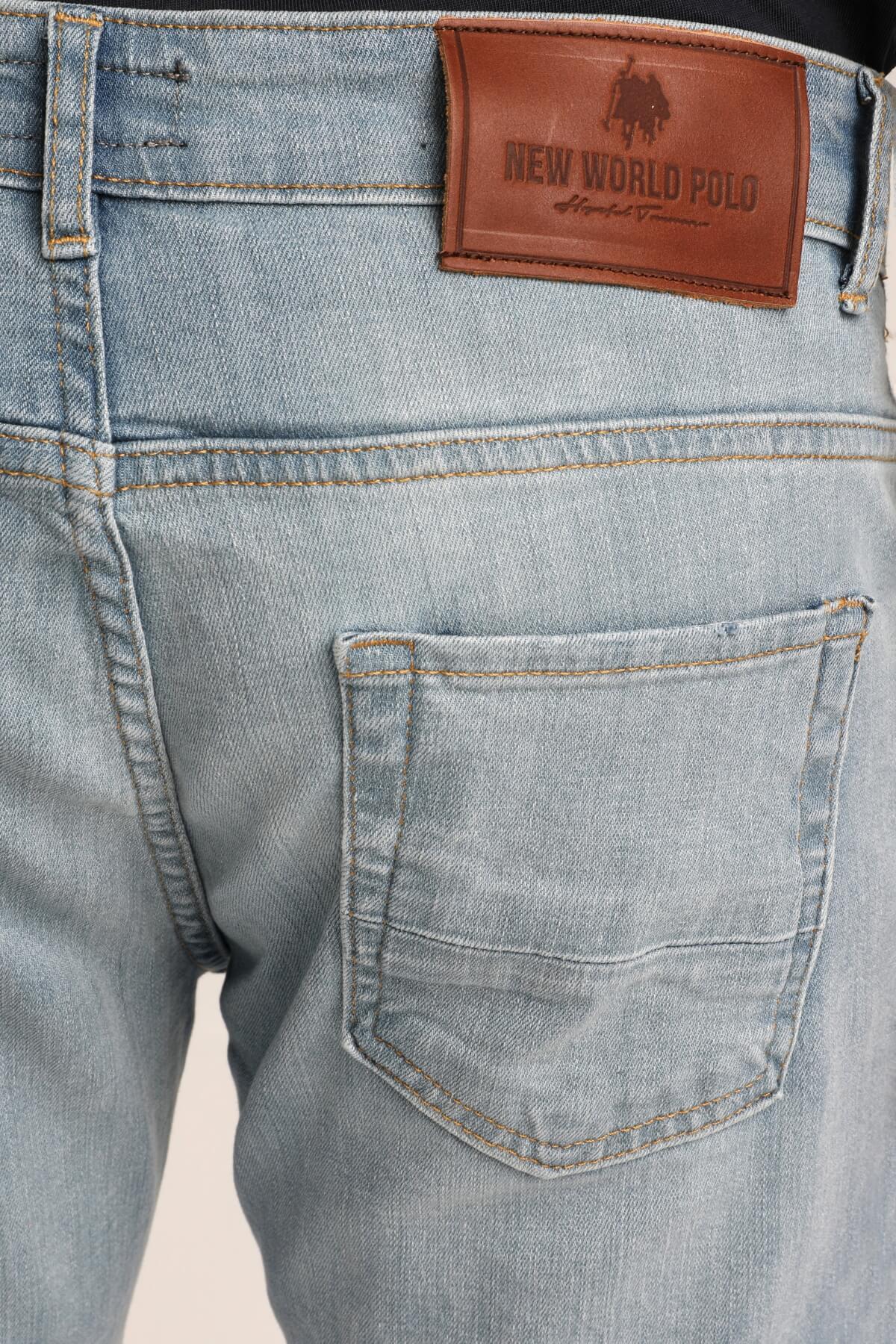 New World Polo Jean Mavi Slim Fit Jean 23SSM40006