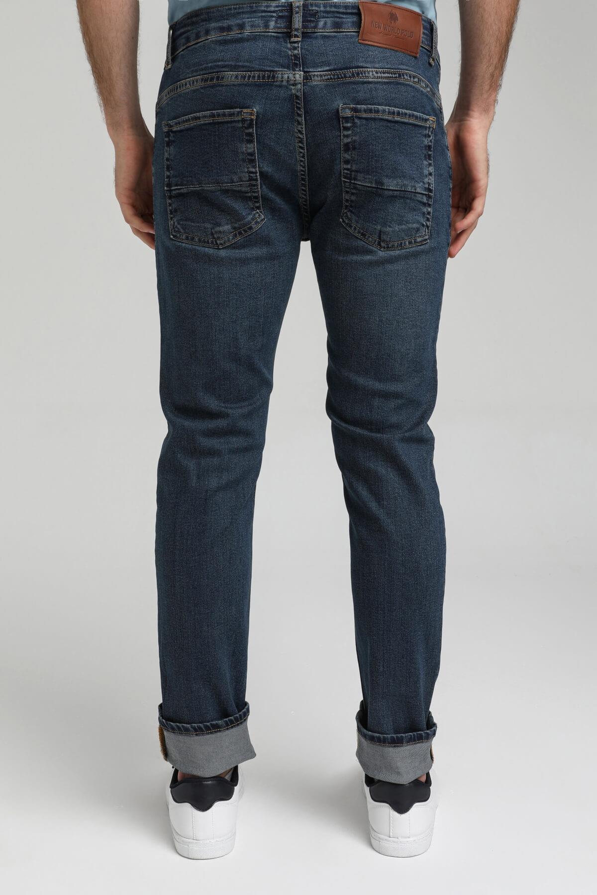 New World Polo Jean Mavi Slim Fit Jean 23SSM40002
