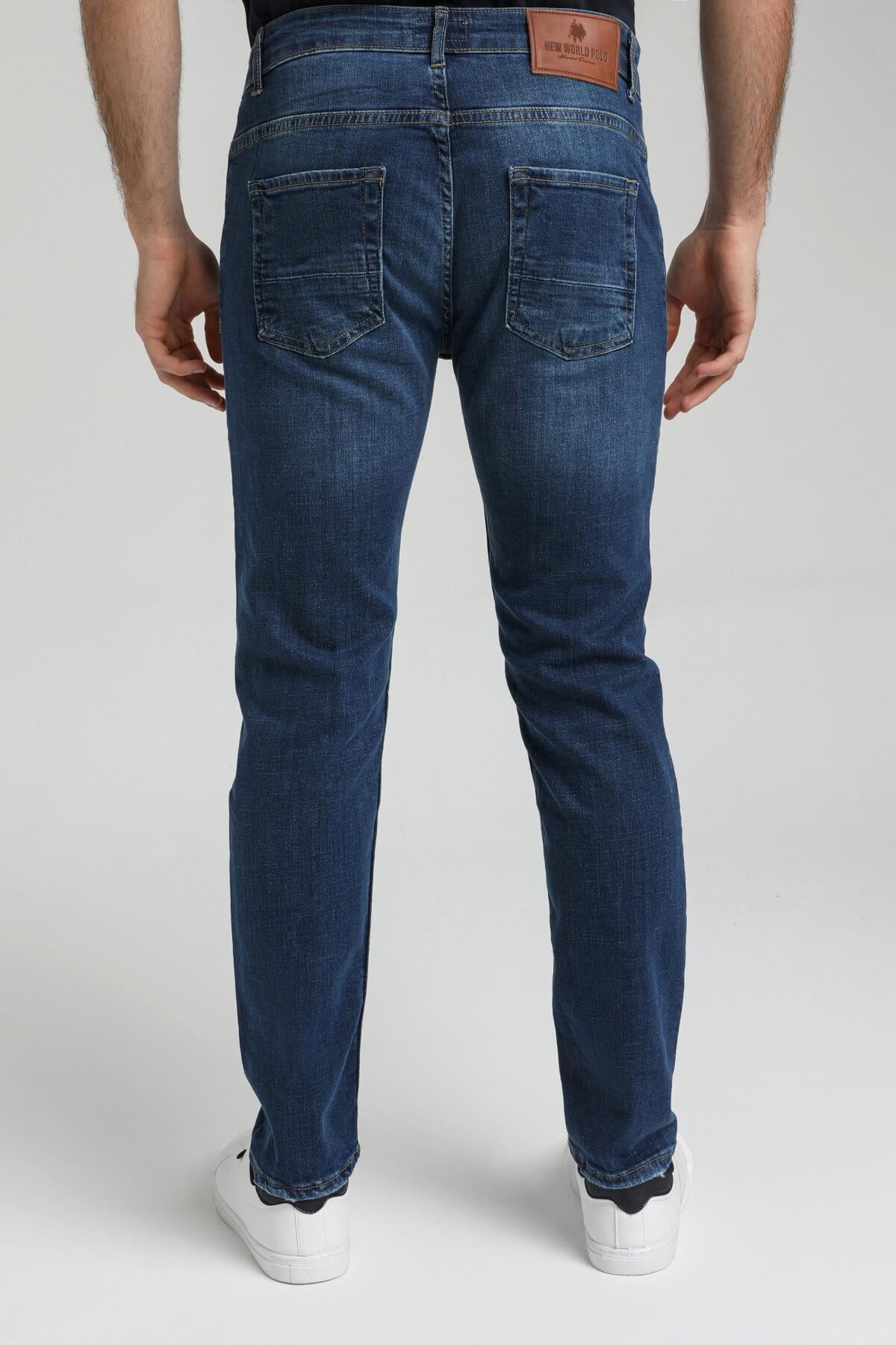 New World Polo Jean Mavi Slim Fit Jean 23SSM40003