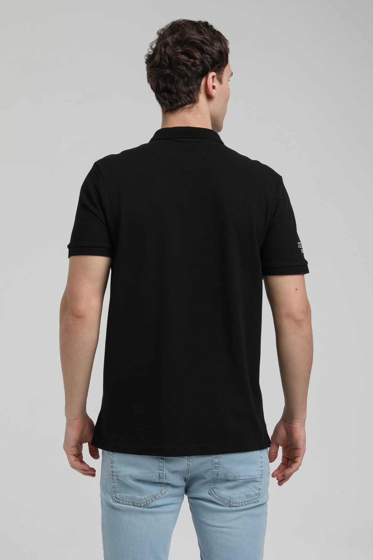 New World Polo Polo Yaka Siyah Regular Custom Polo 23SSM10250