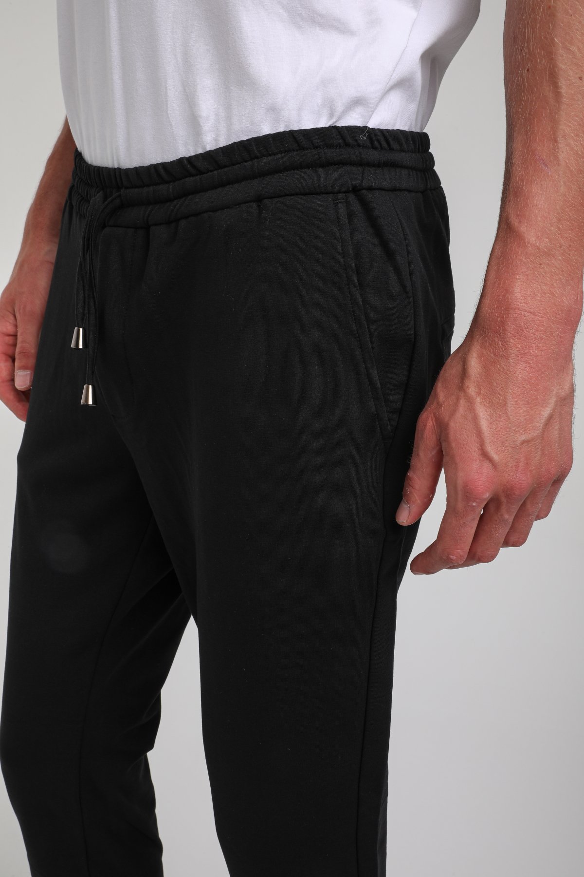 Pantolon Siyah Slim Fit Pantolon 24SSM40001