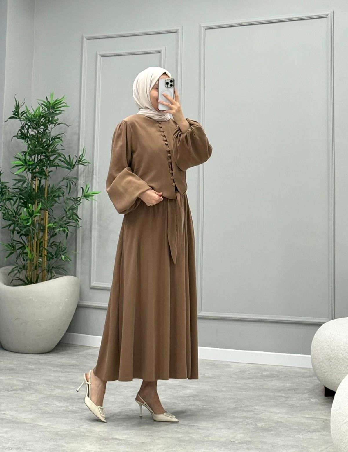 Raina Etekli Takım -Taba
