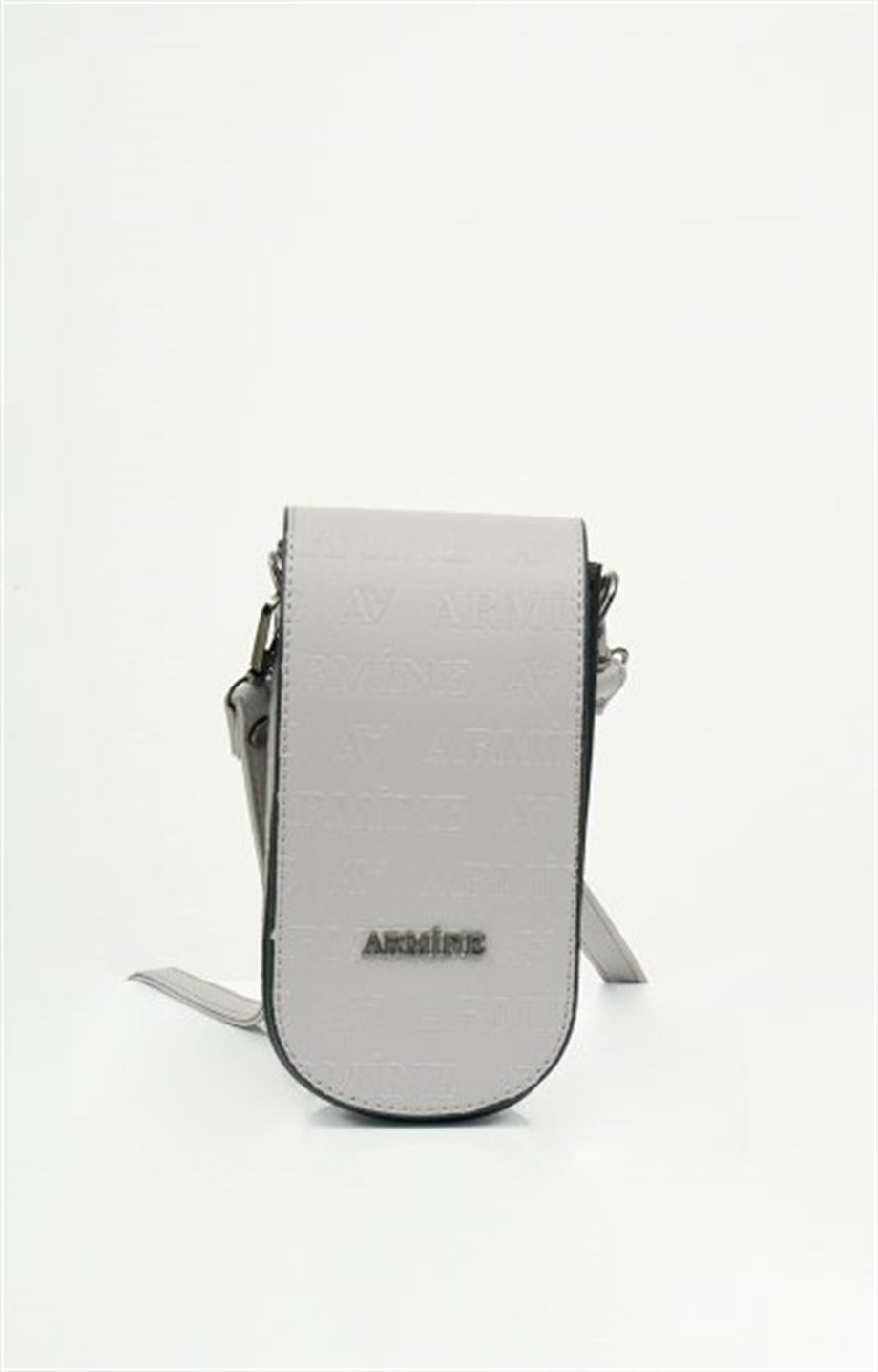 Armine Gri Lazer Çanta 318